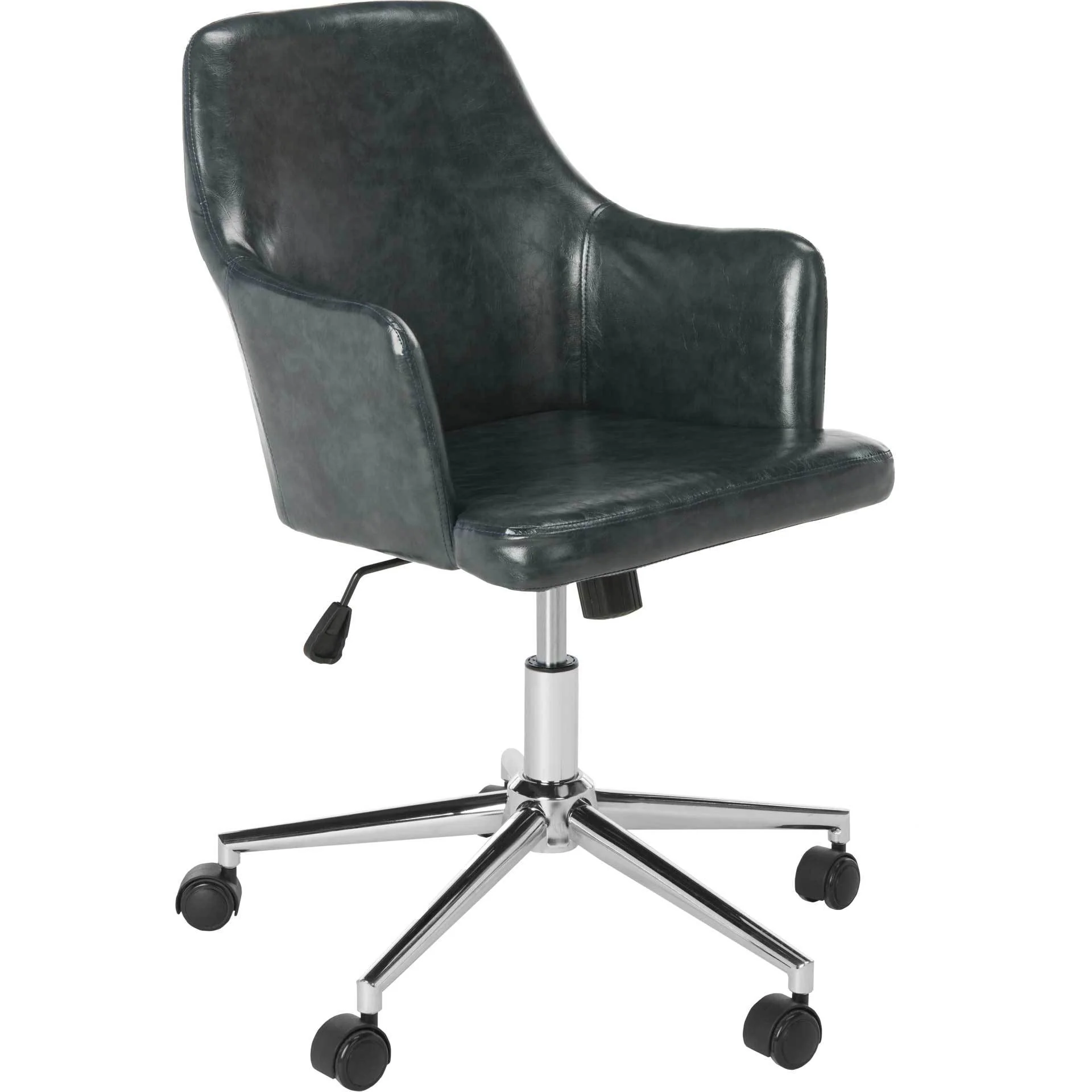 Caiden Swivel Office Chair Dark Gray - Image 3