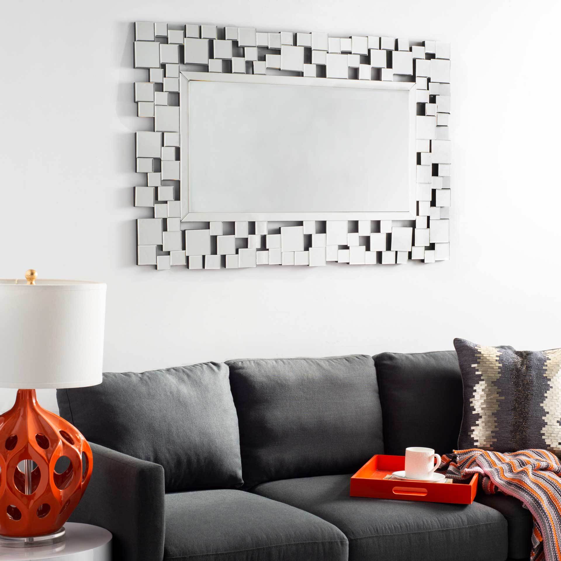 Caitlyn Geometric Squares Mirro - Image 3