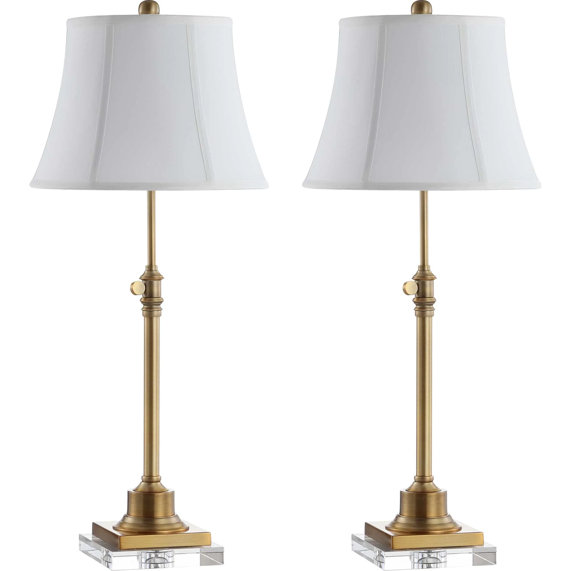 Caitria Table Lamps Clear/Brass Gold (Set of 2) - Image 3