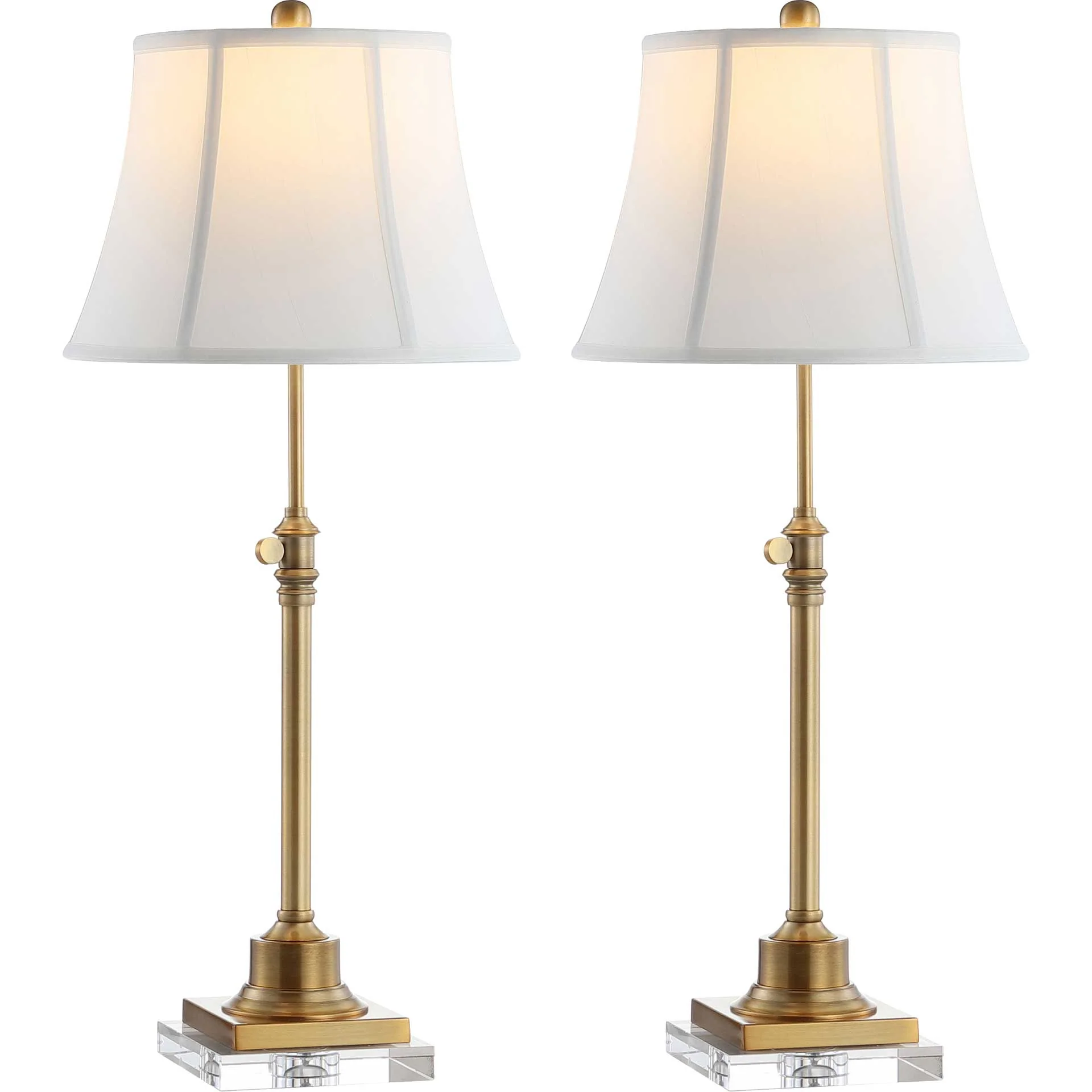 Caitria Table Lamps Clear/Brass Gold (Set of 2) - Image 4