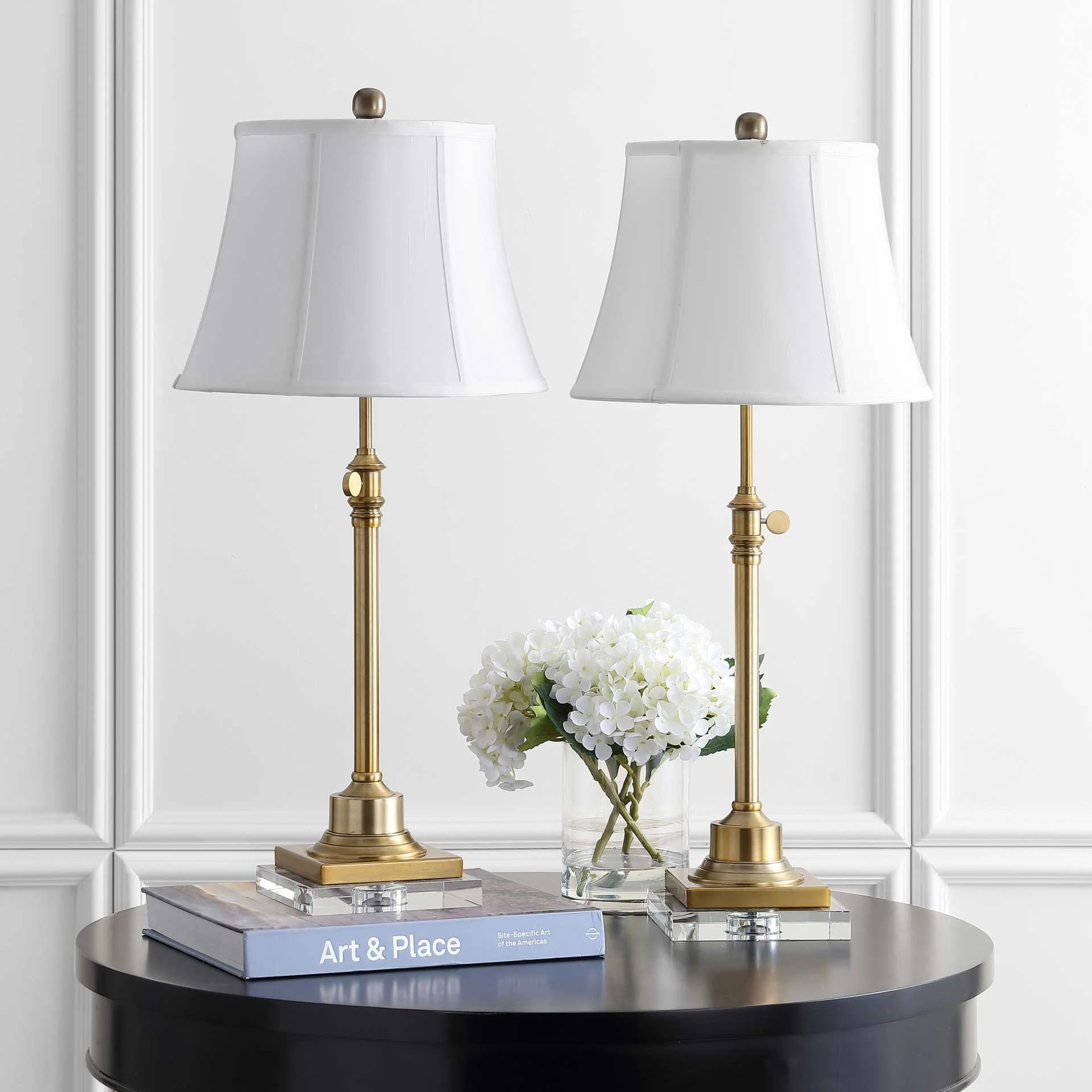 Caitria Table Lamps Clear/Brass Gold (Set of 2) - Image 5