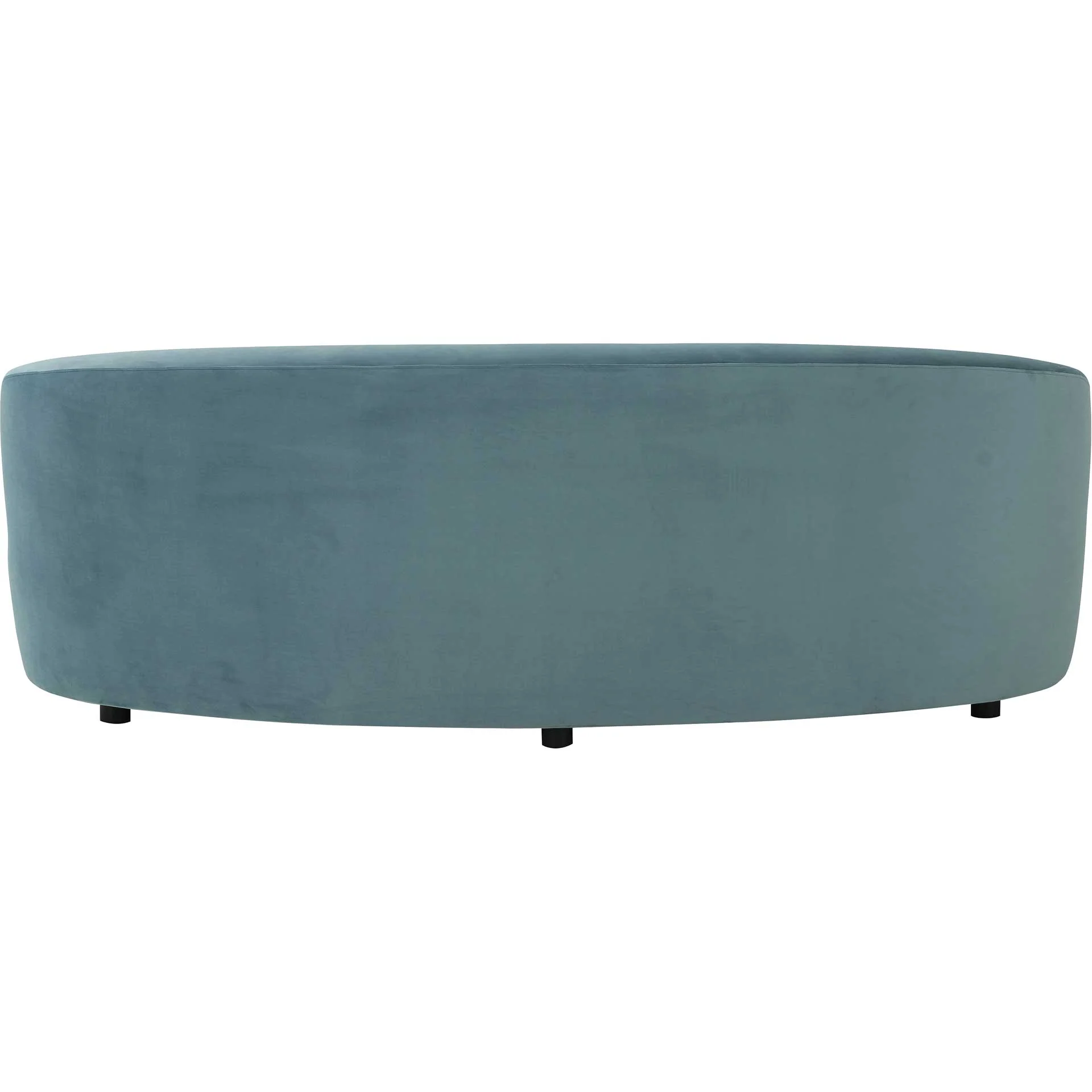 Caitria Velvet Sofa Bluestone - Image 3