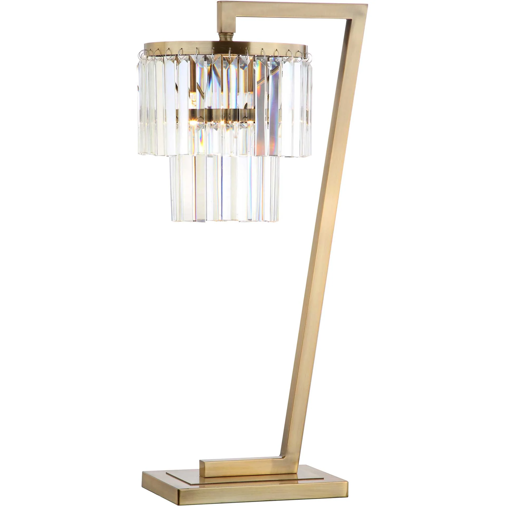 Calera Table Lamp Brass Gold/Clear - Image 2