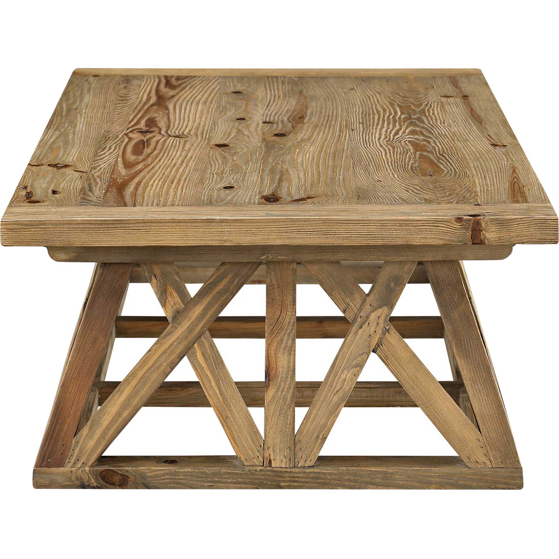 Calera Wood Coffee Table Brown - Image 3