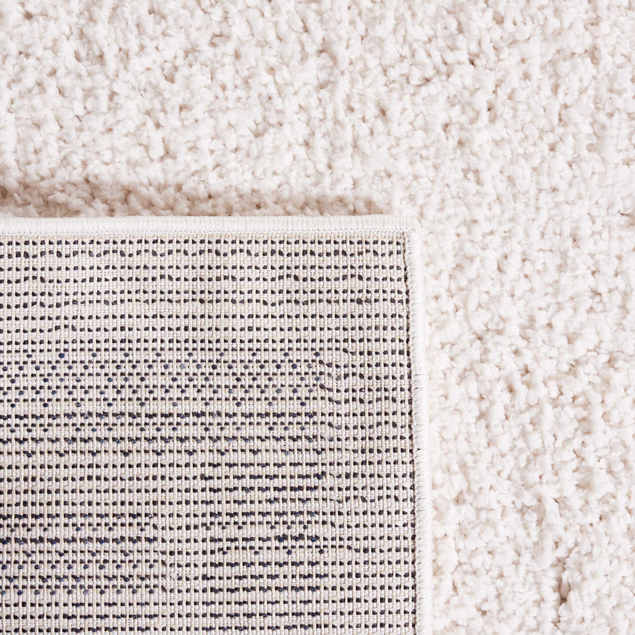 Calico Shag 100 Area Rug Ivory/Blue - Image 5