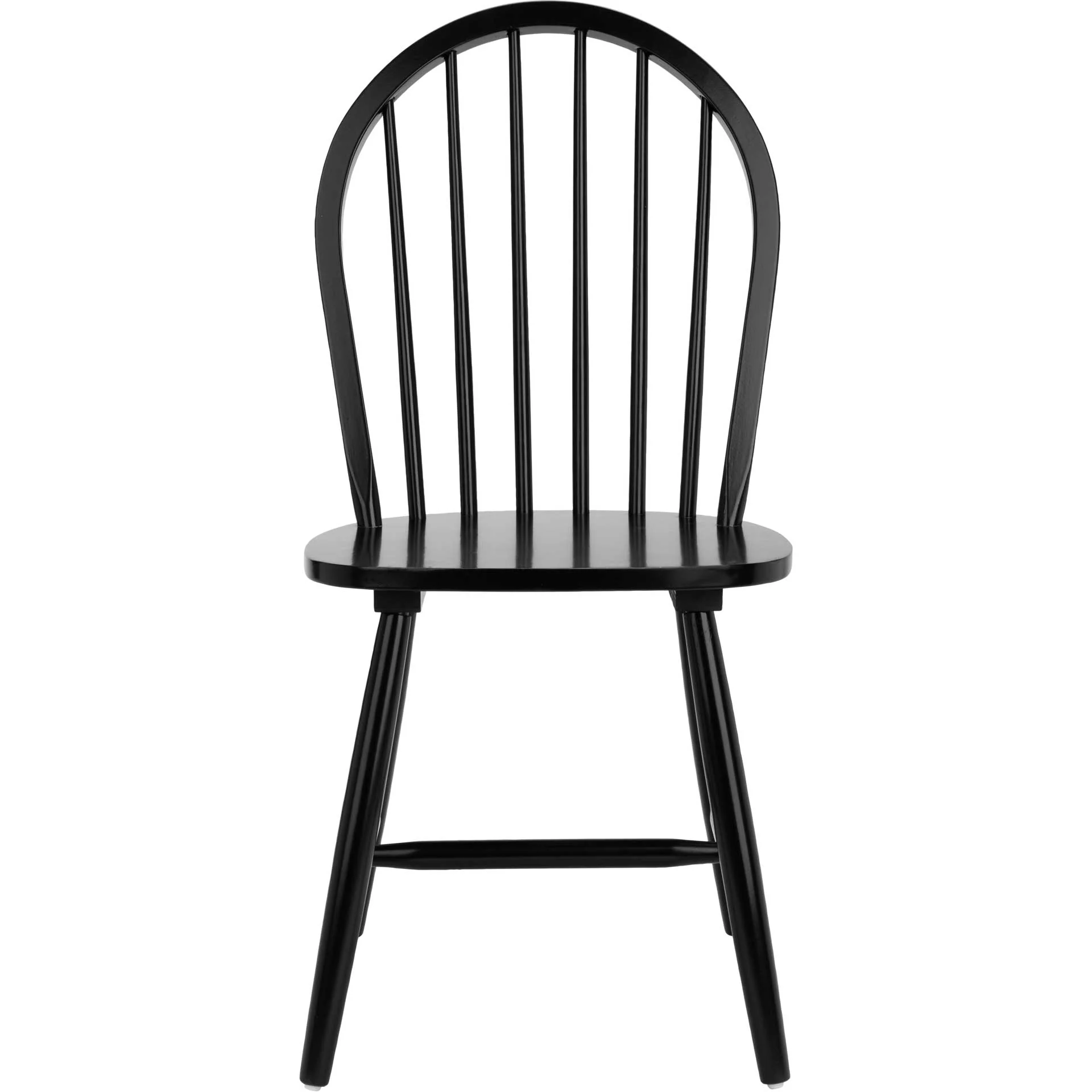 Calista Spindle Back Chair Black (Set of 2) - Image 3