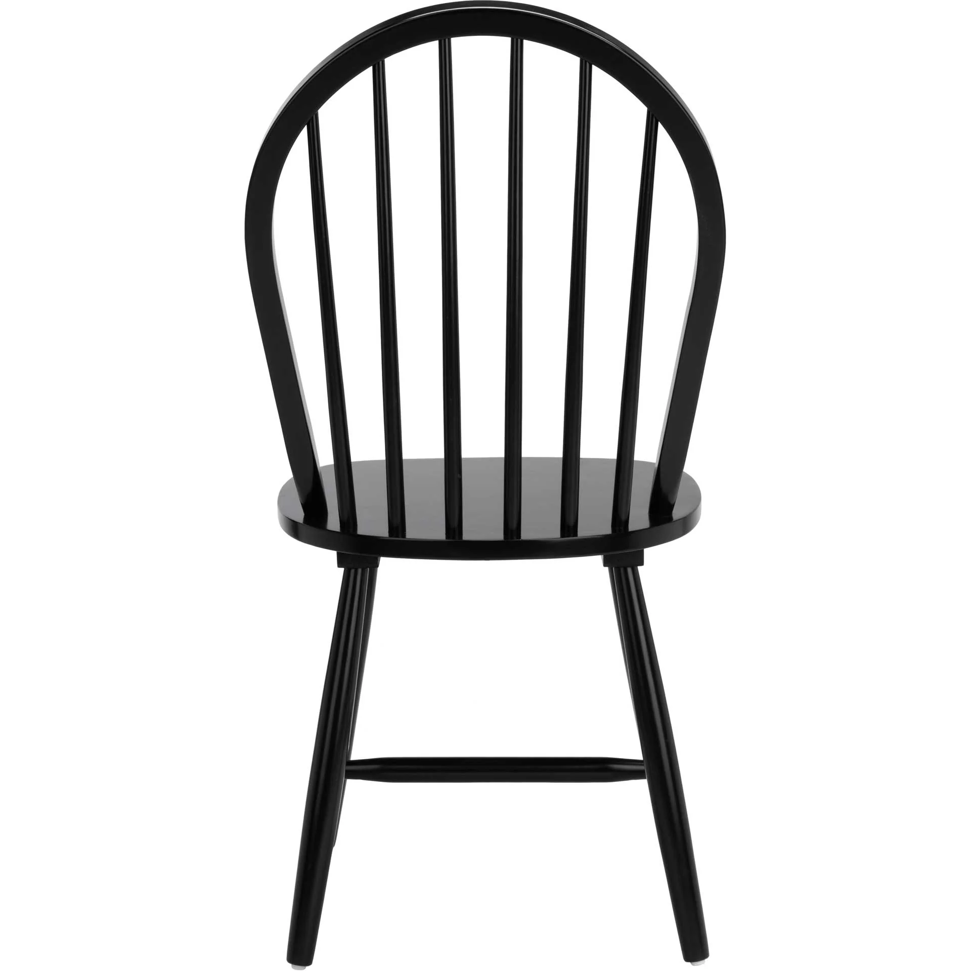 Calista Spindle Back Chair Black (Set of 2) - Image 5