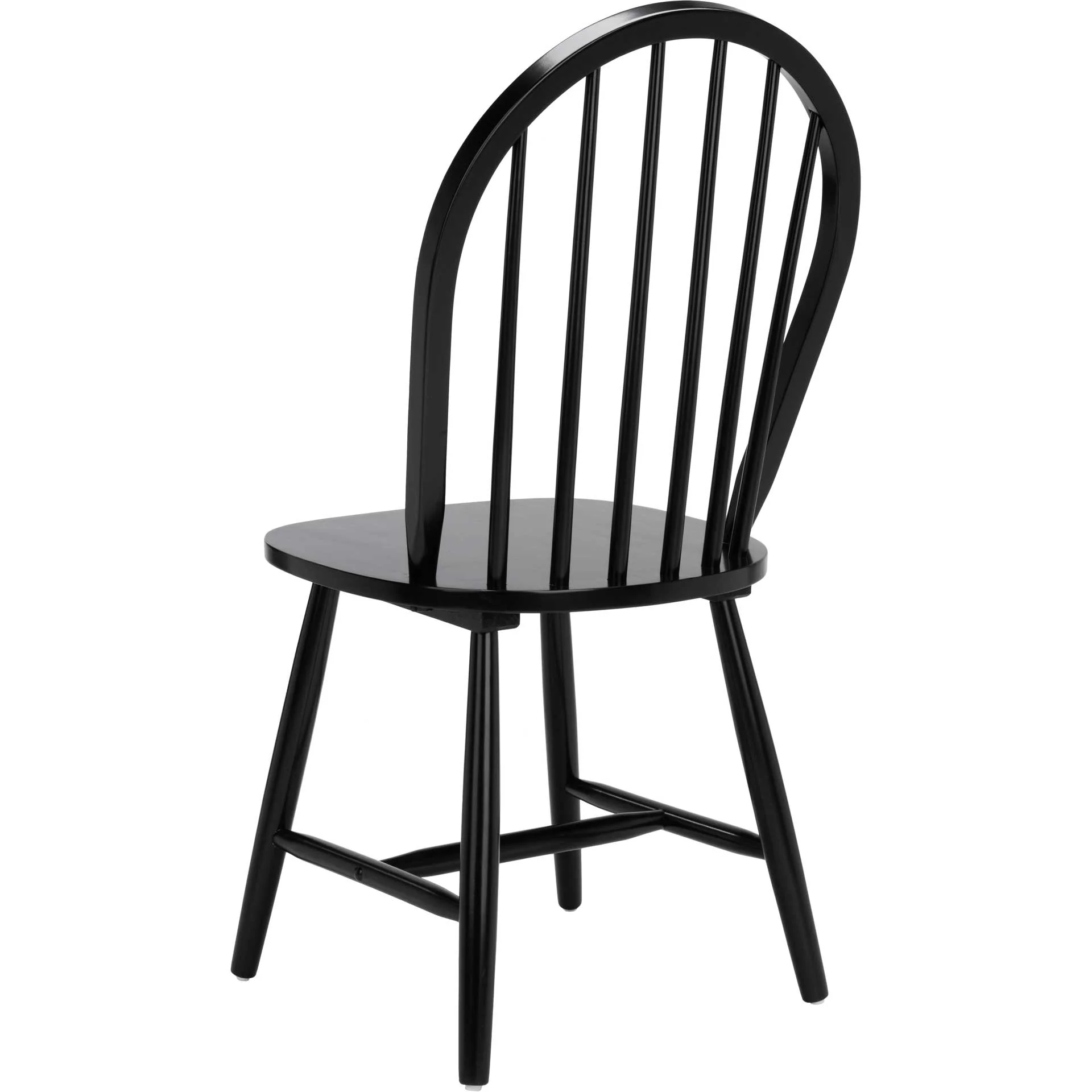 Calista Spindle Back Chair Black (Set of 2) - Image 6