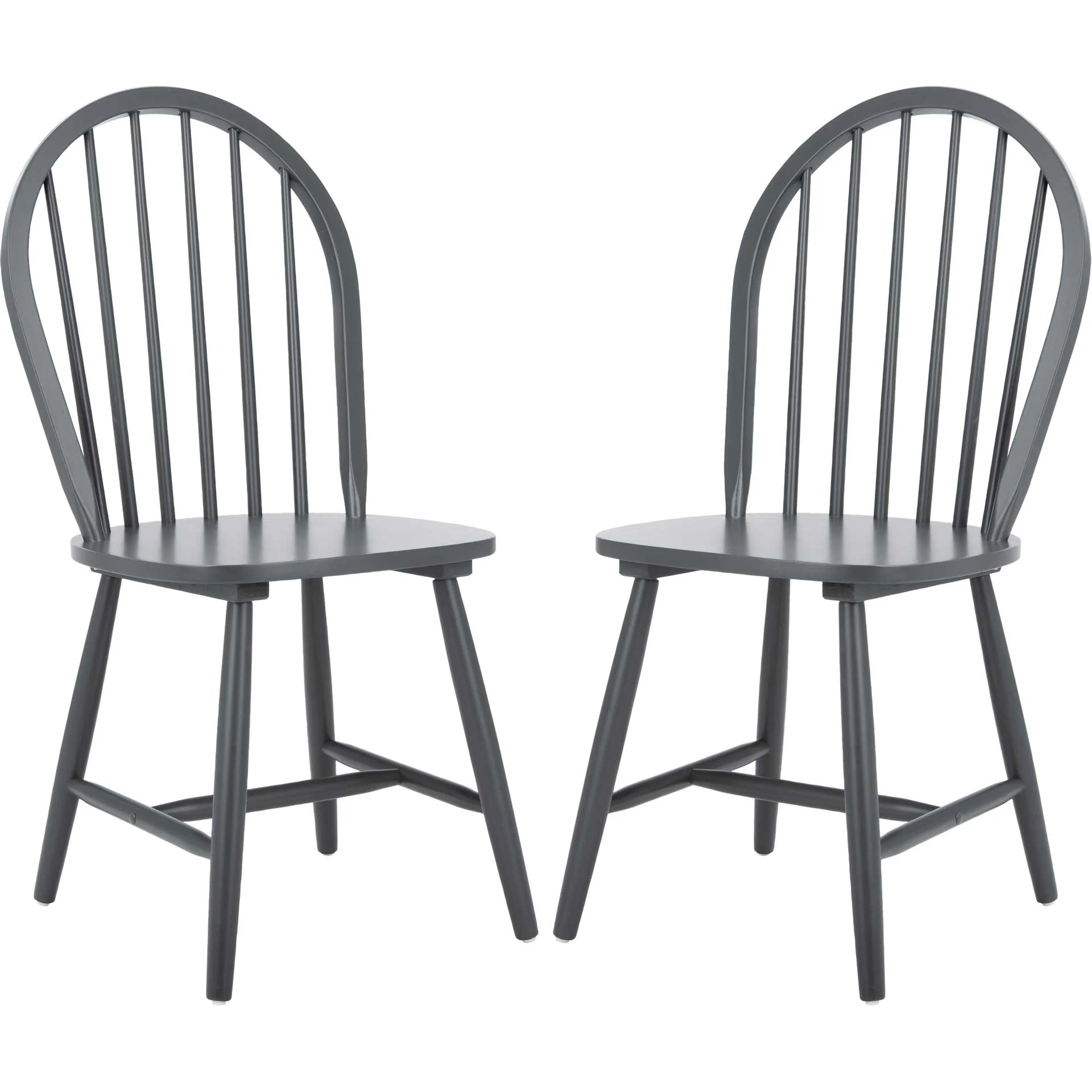 Calista Spindle Back Chair Gray (Set of 2) - Image 2