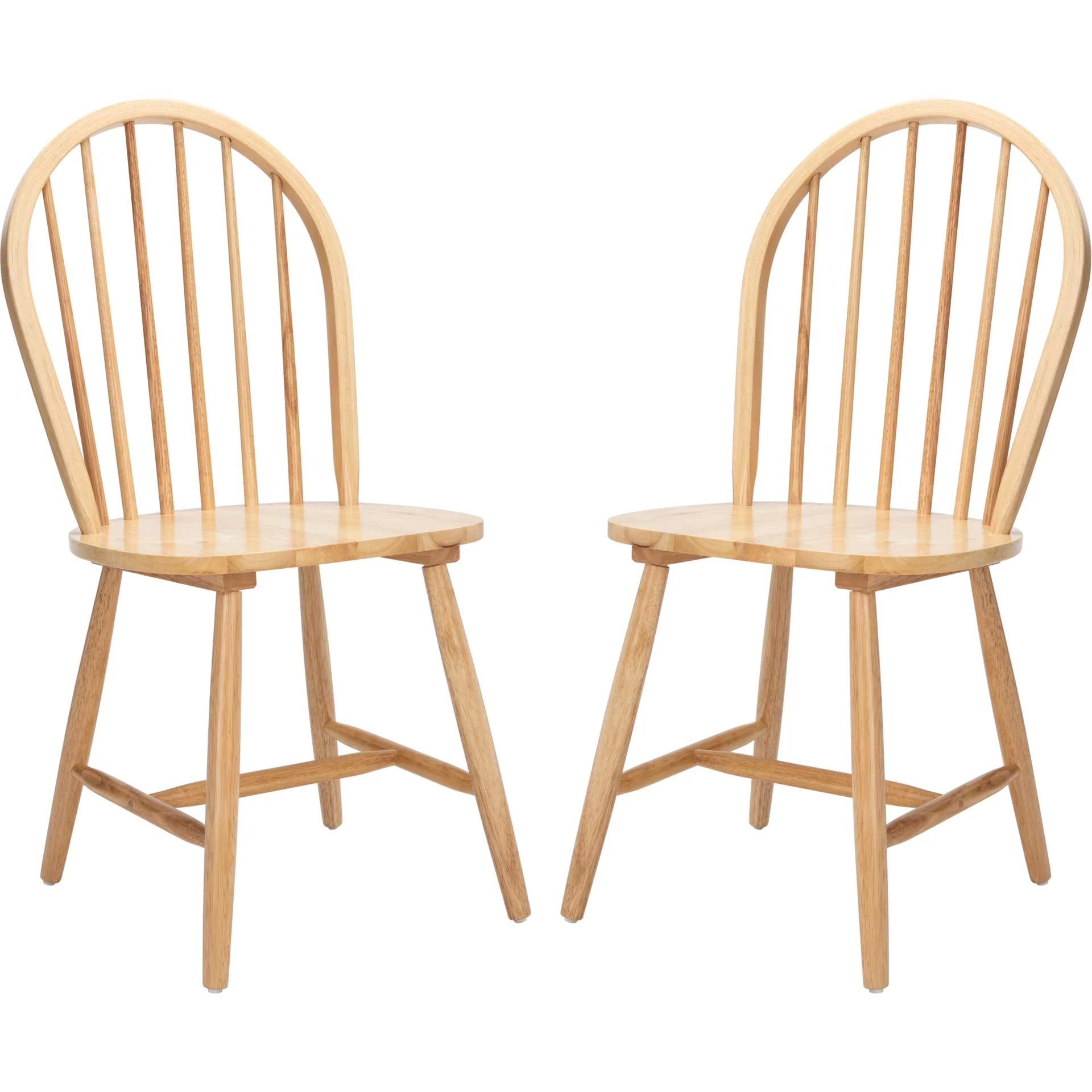 Calista Spindle Back Chair Natural (Set of 2) - Image 2