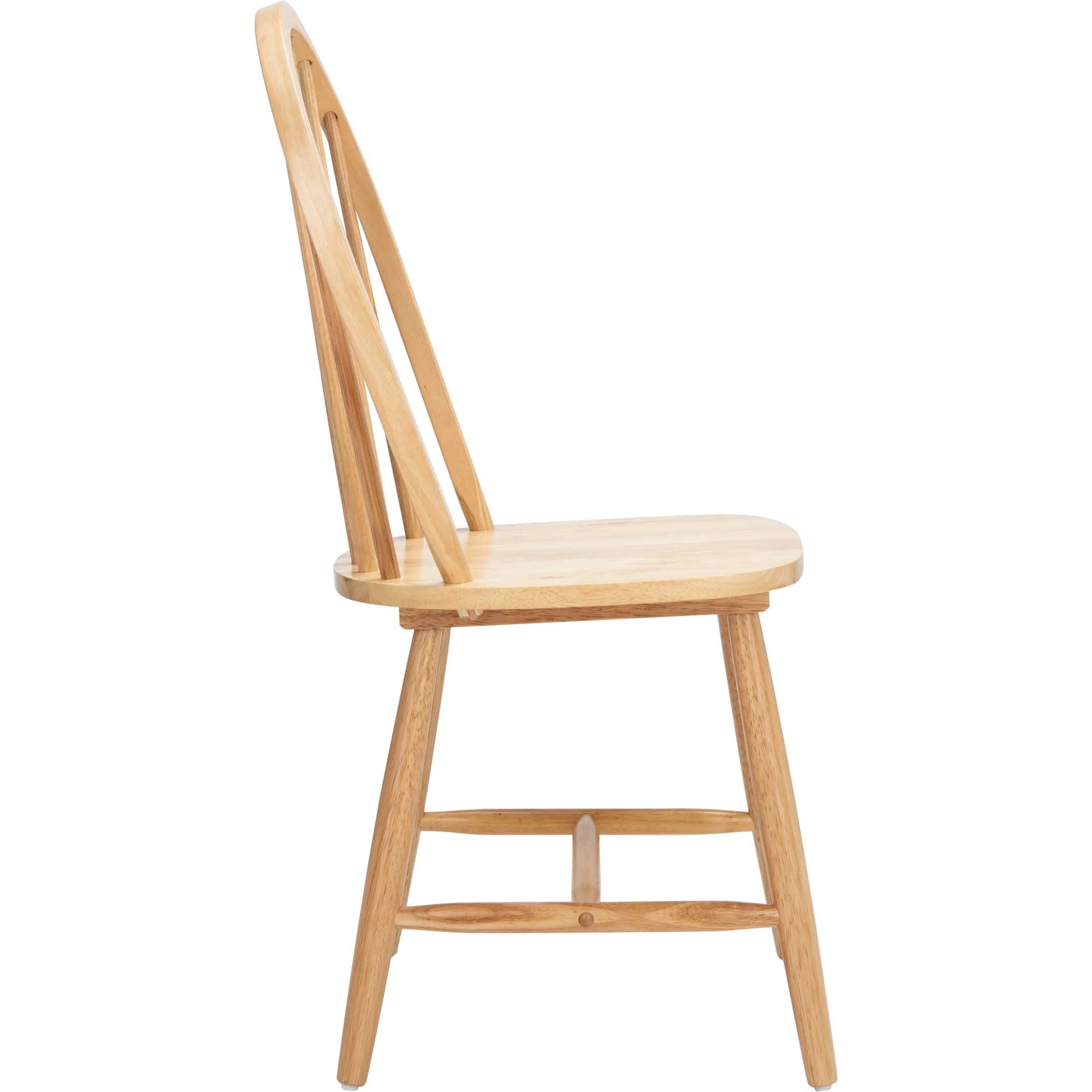 Calista Spindle Back Chair Natural (Set of 2) - Image 4