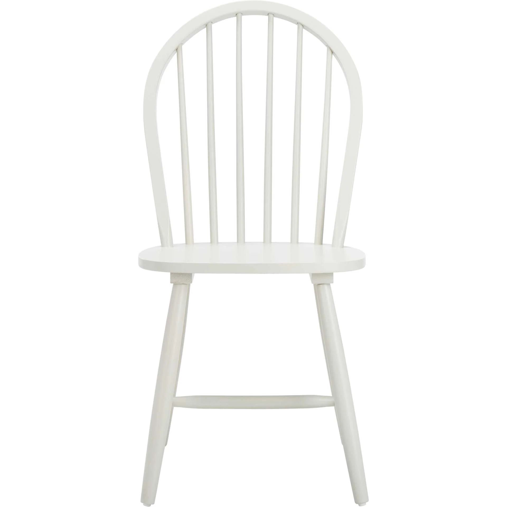 Calista Spindle Back Chair Off White (Set of 2) - Image 3