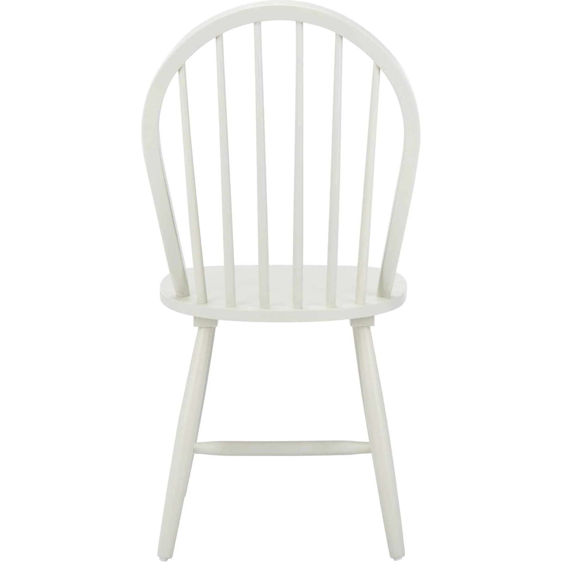 Calista Spindle Back Chair Off White (Set of 2) - Image 5