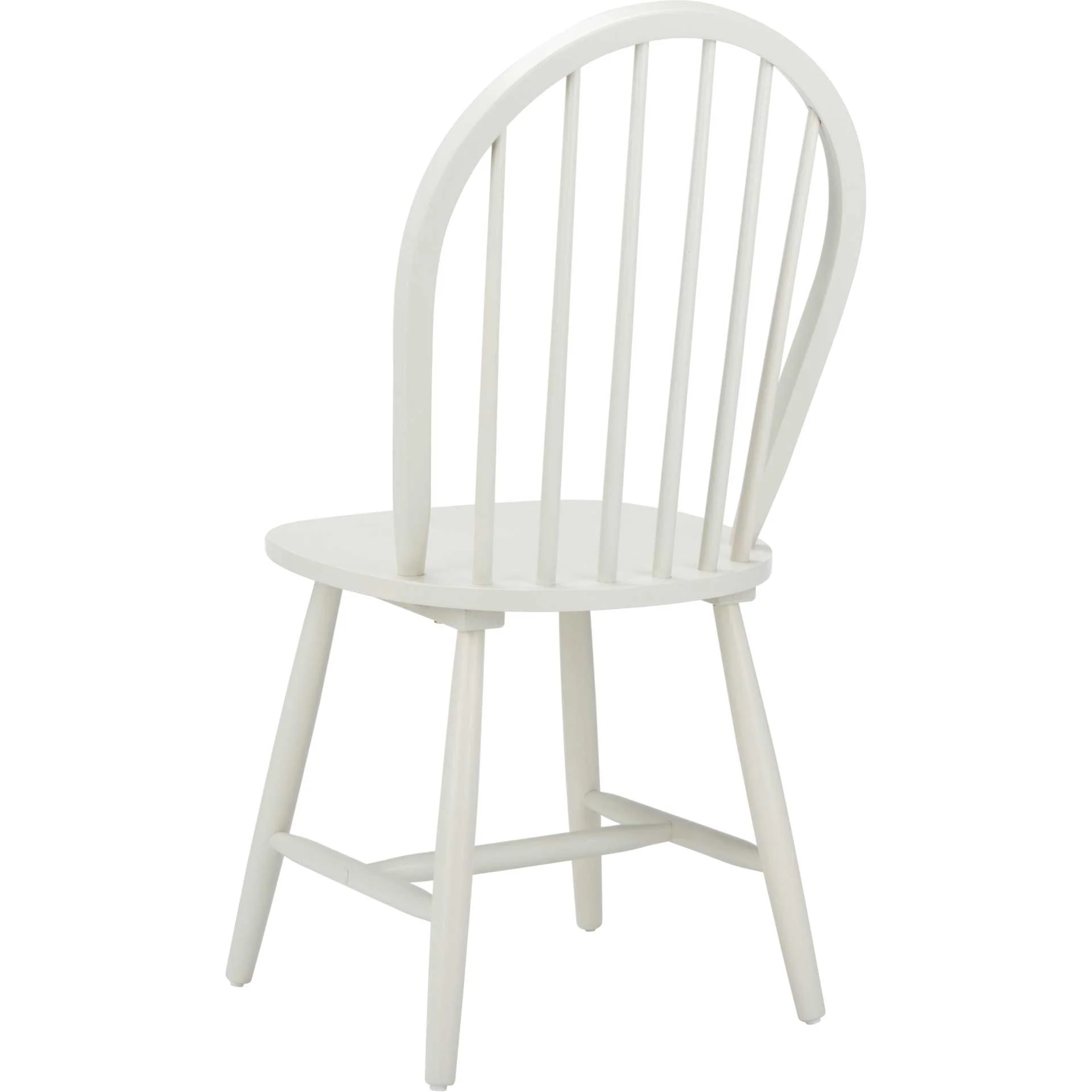Calista Spindle Back Chair Off White (Set of 2) - Image 6
