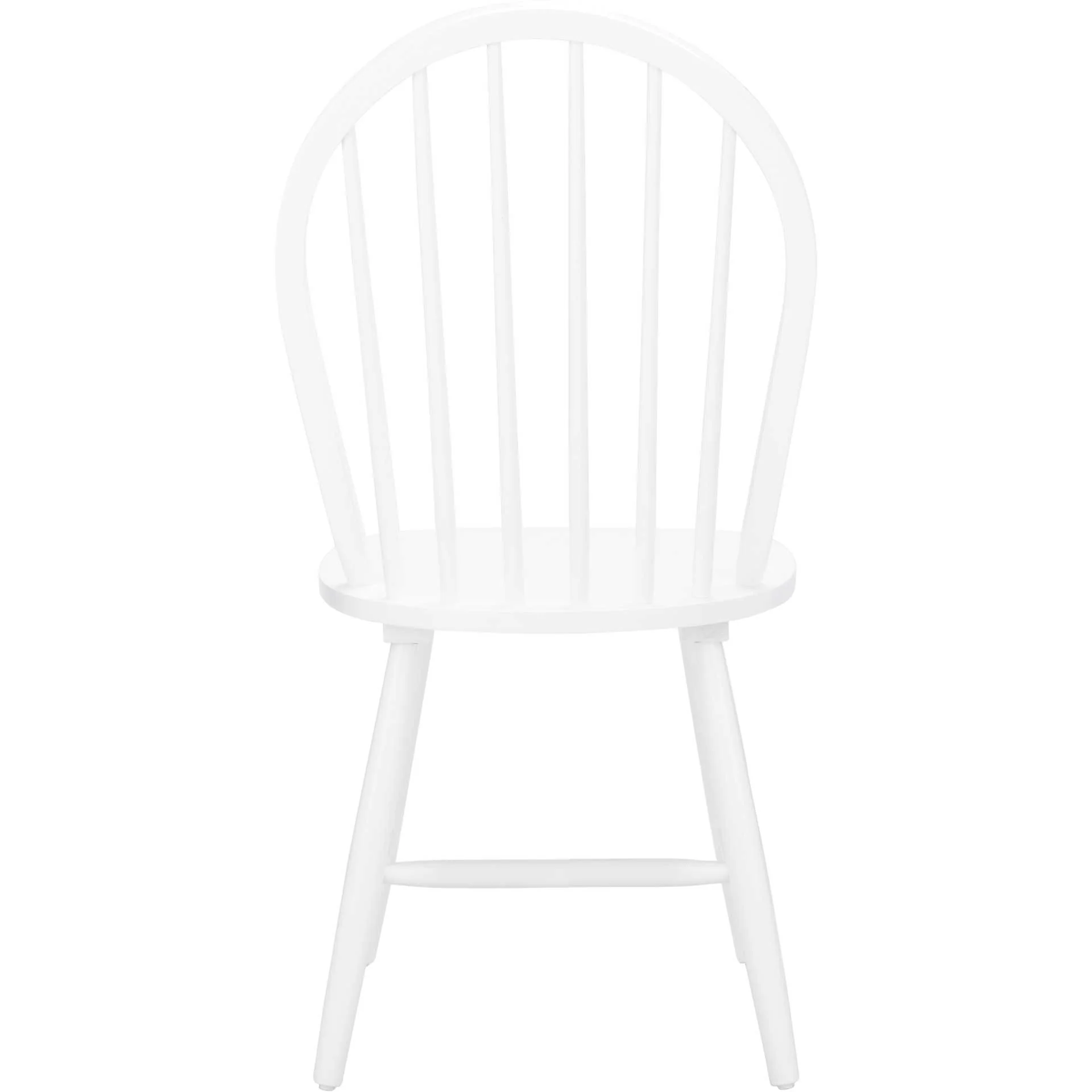 Calista Spindle Back Chair White (Set of 2) - Image 5