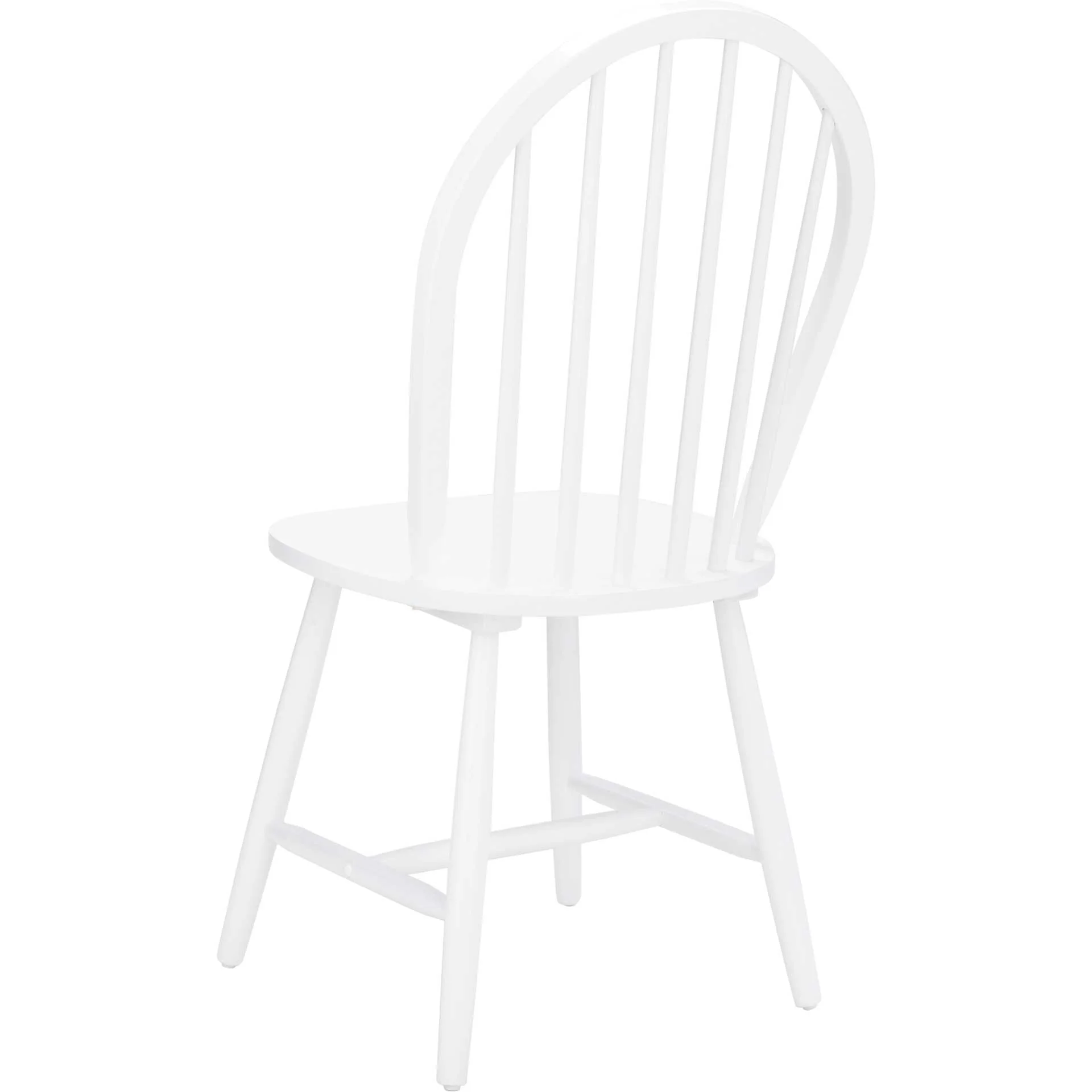 Calista Spindle Back Chair White (Set of 2) - Image 6