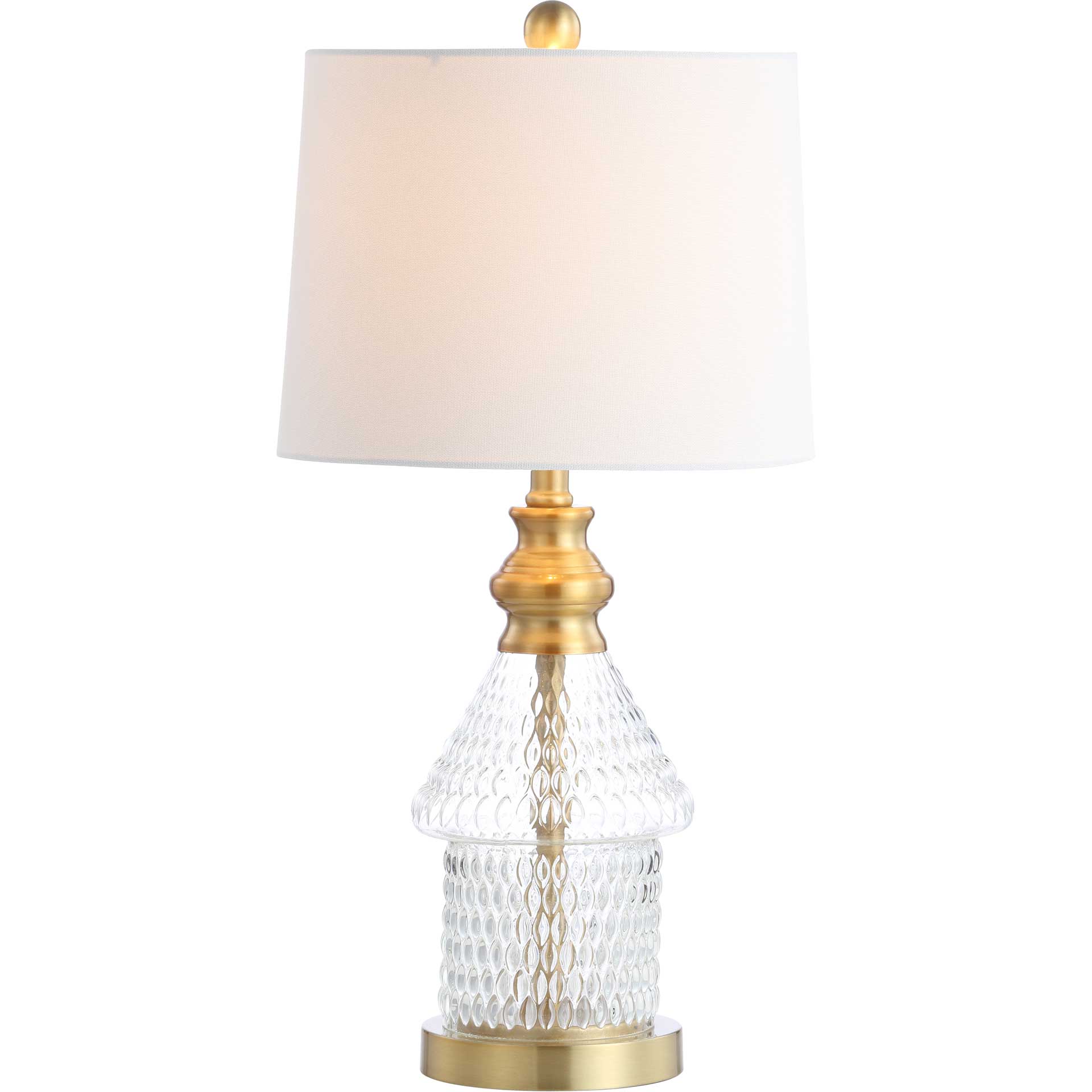 Calista Table Lamp Clear/Brass Gold - Image 2
