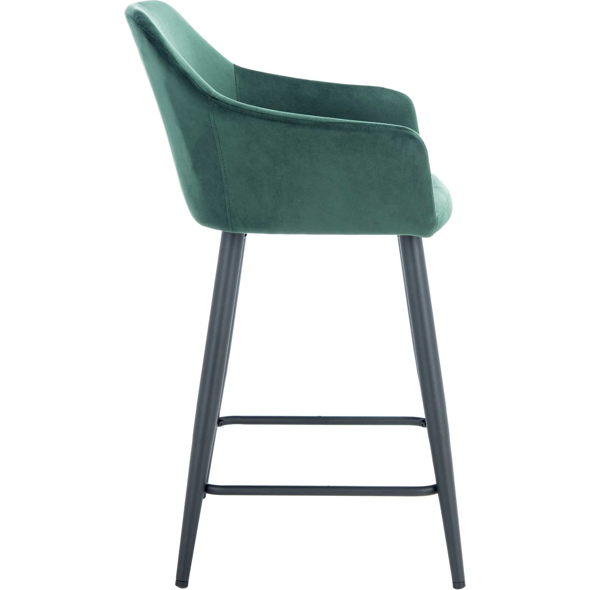 Calix Counter Stool Malachite Green/Black - Image 2