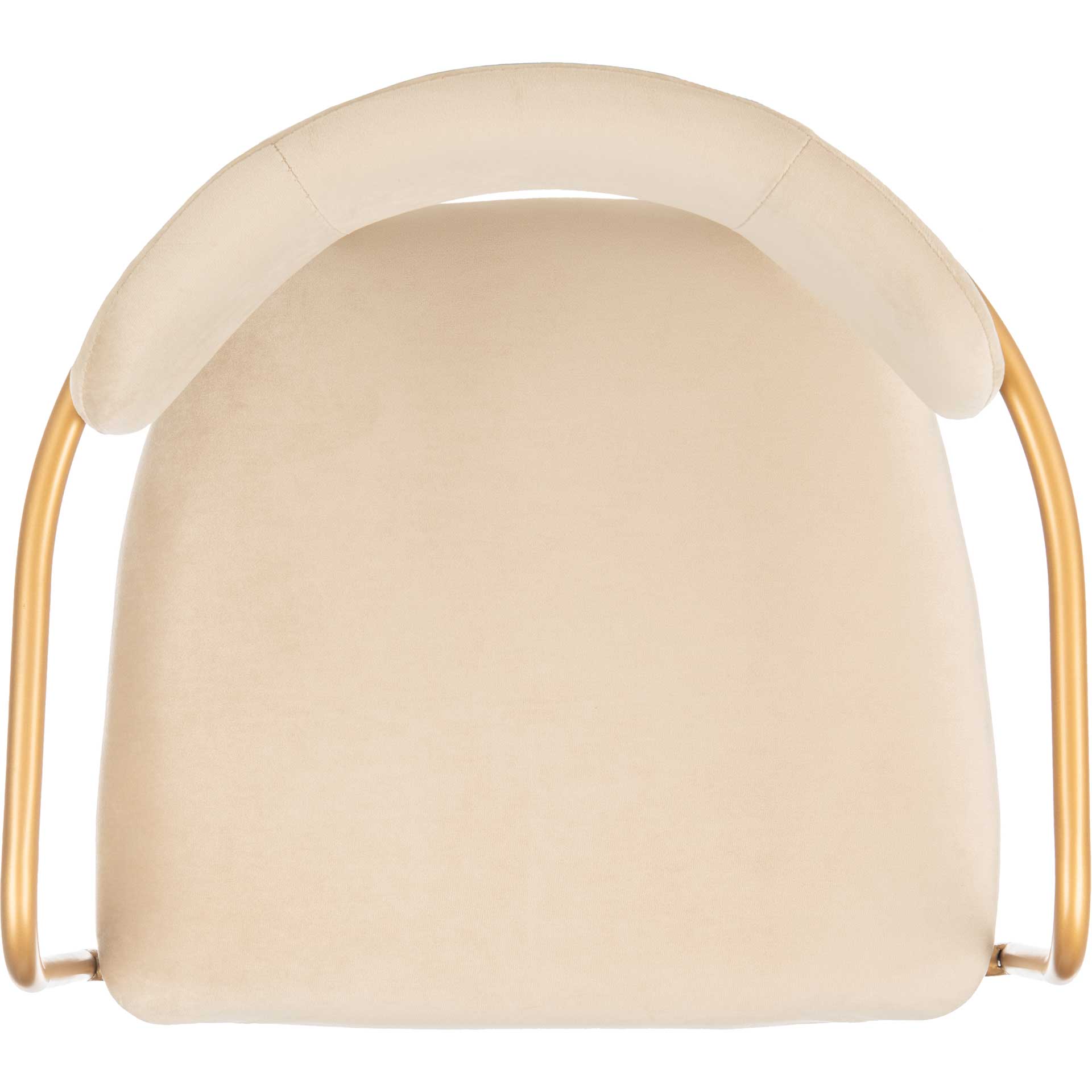 Callahan Side Chair Beige/Gold (Set of 2) - Image 7