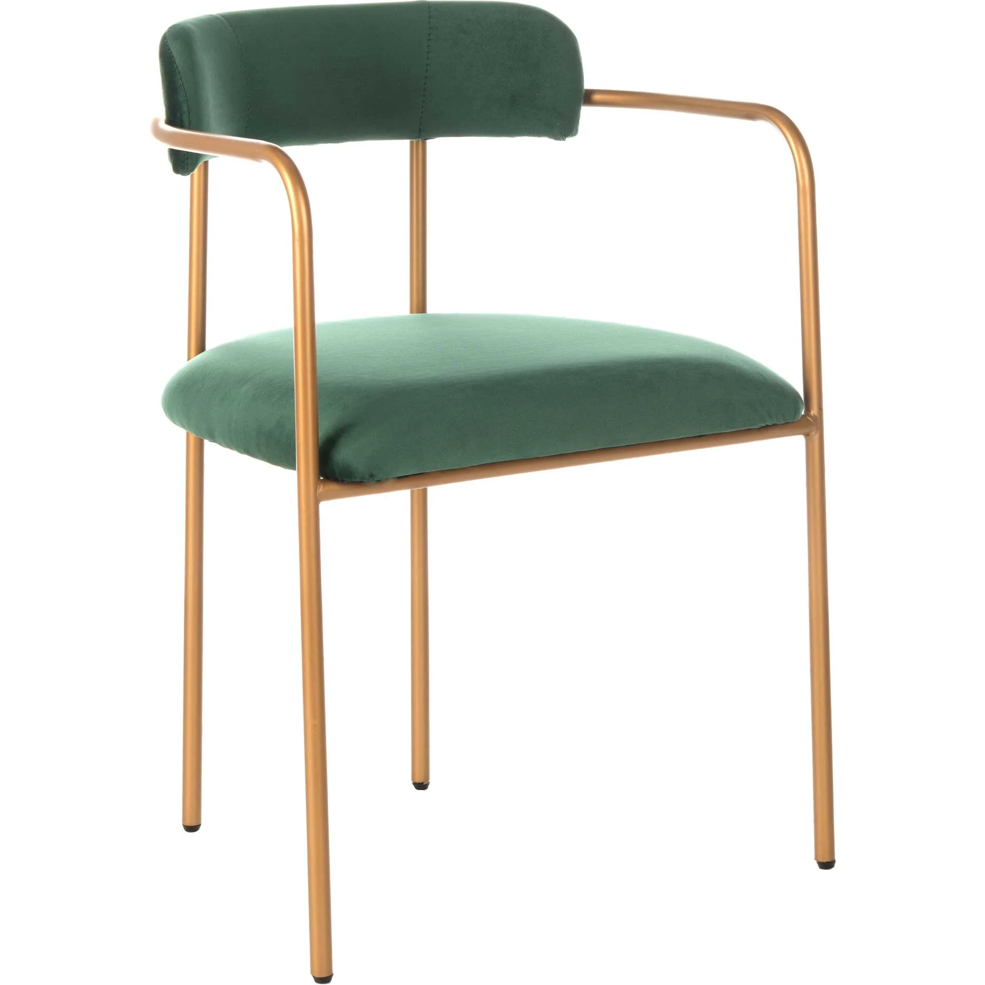 Callahan Side Chair Malachite Green/Gold (Set of 2) - Image 3