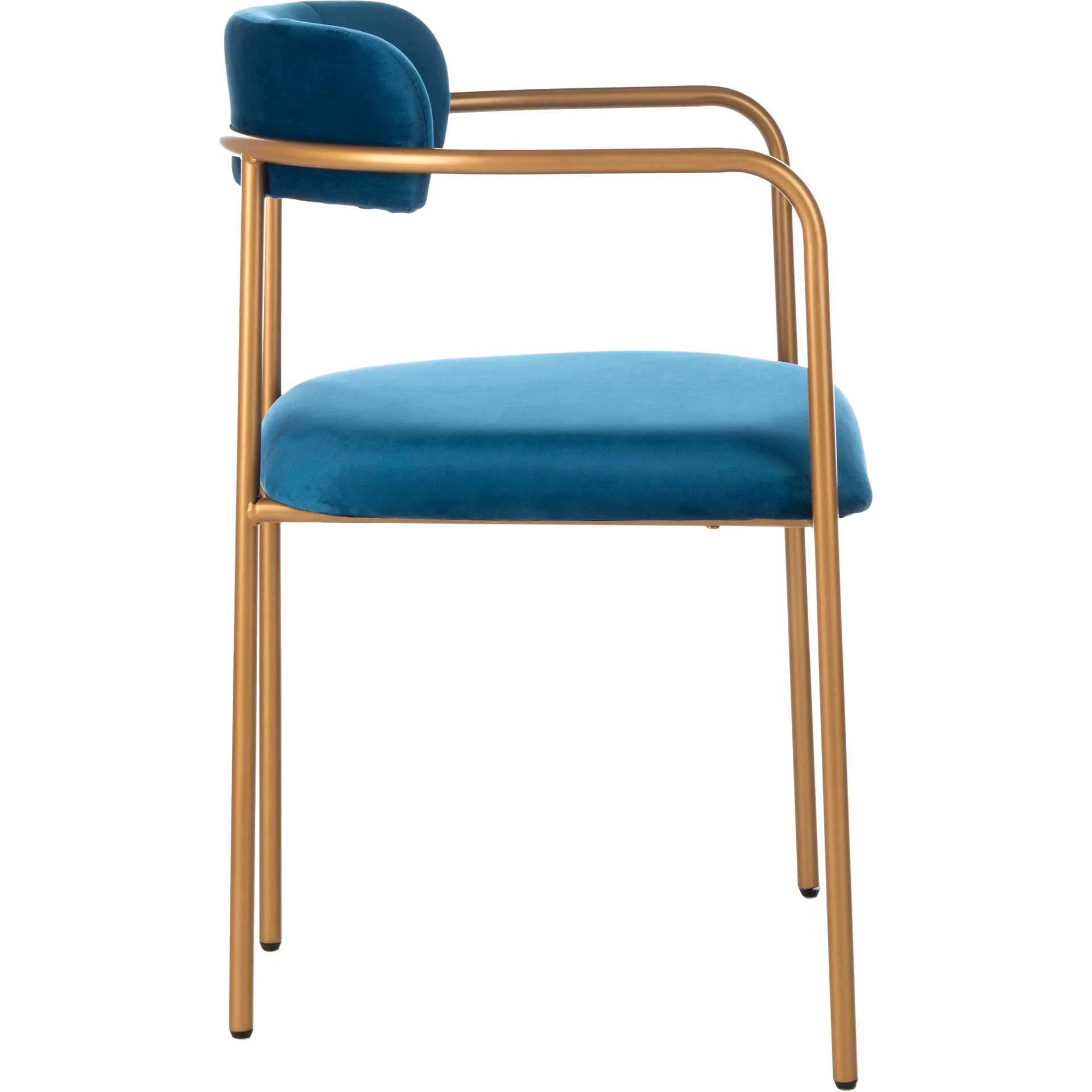 Callahan Side Chair Navy/Gold (Set of 2) - Image 4