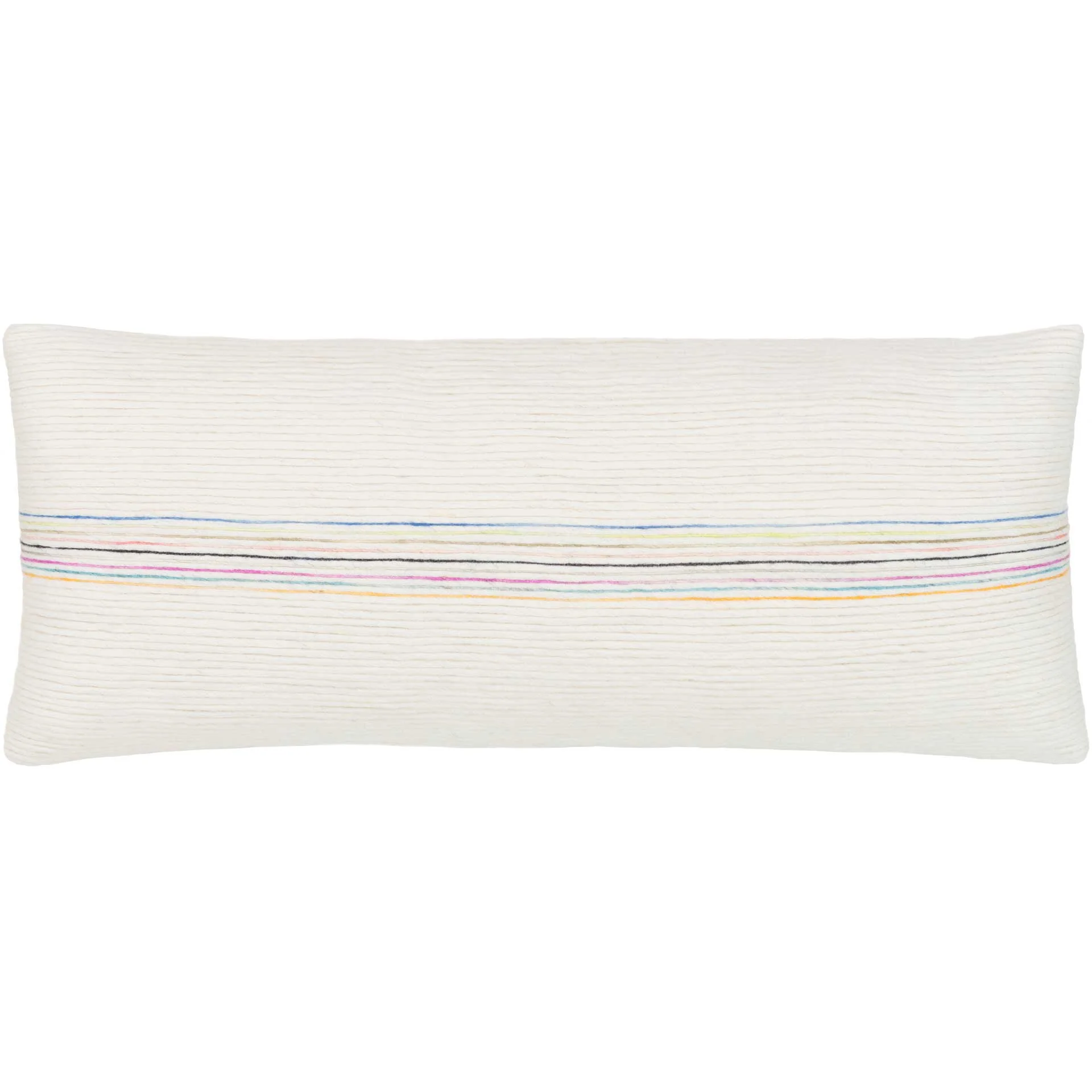 Calliope Pillow Cream/Ivory/Bright Orange - Image 2