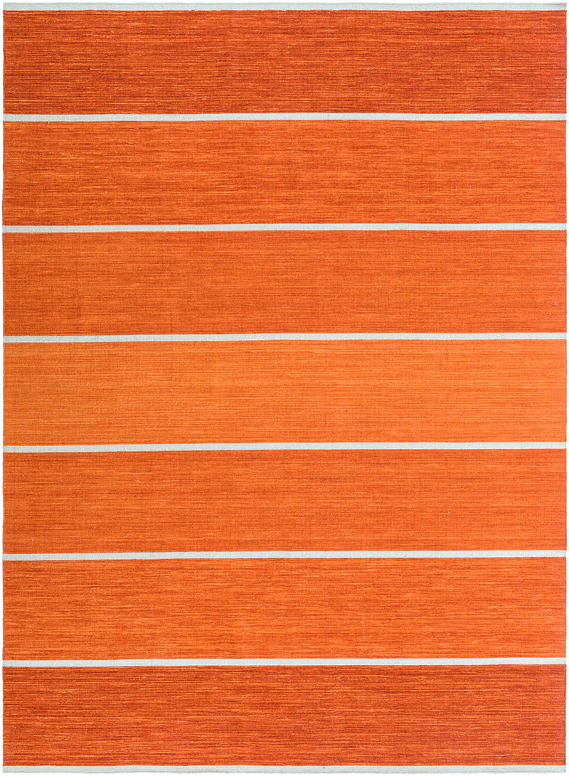 Calvin Rust/Coral Area Rug - Image 2