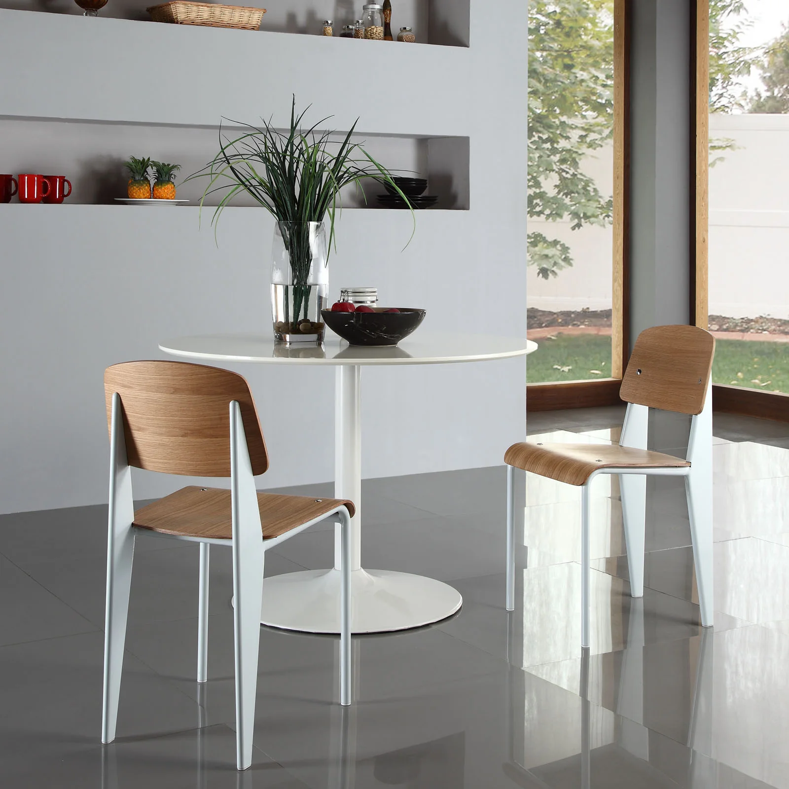 Calypso Side Chair Natural White - Image 4