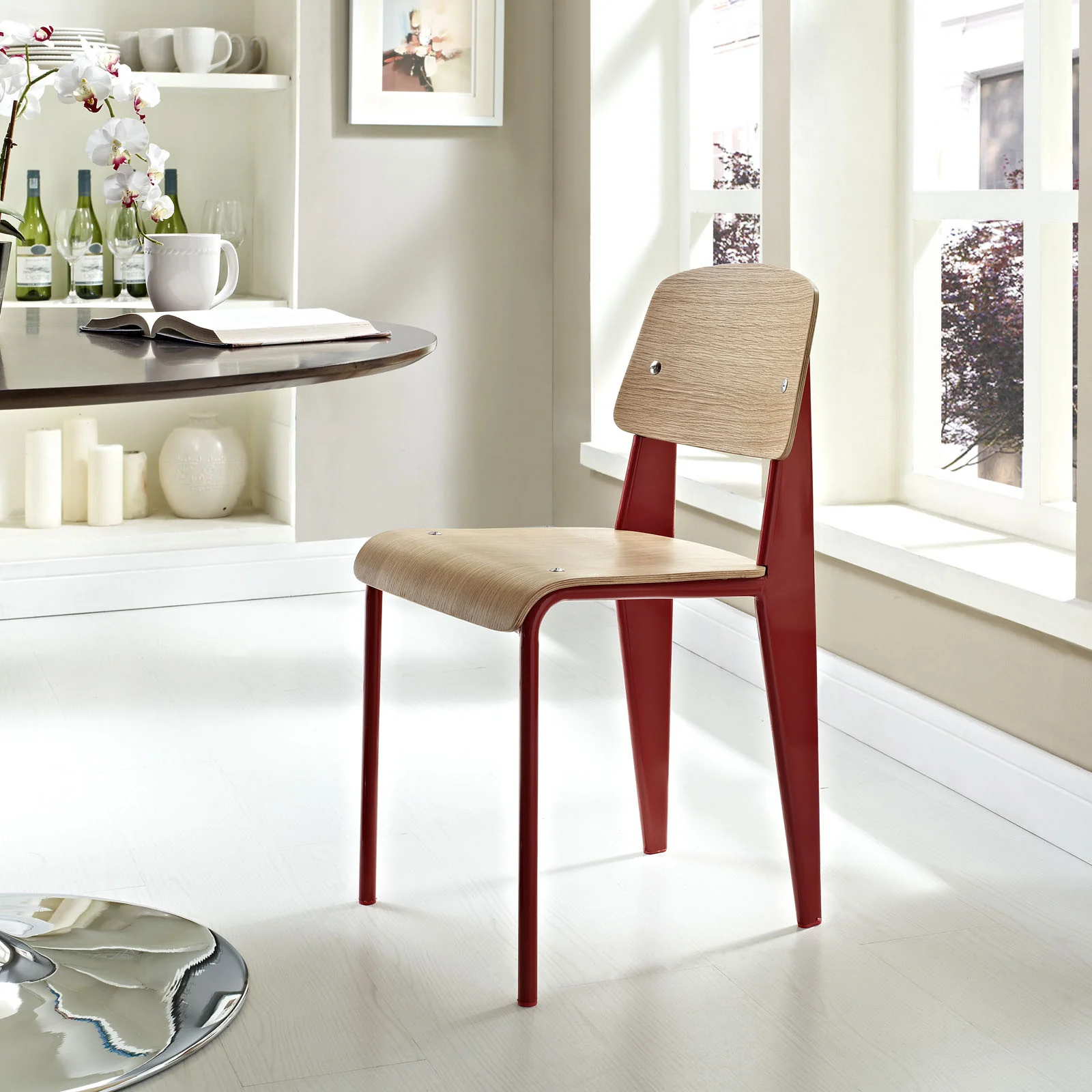 Calypso Side Chair Red - Image 4
