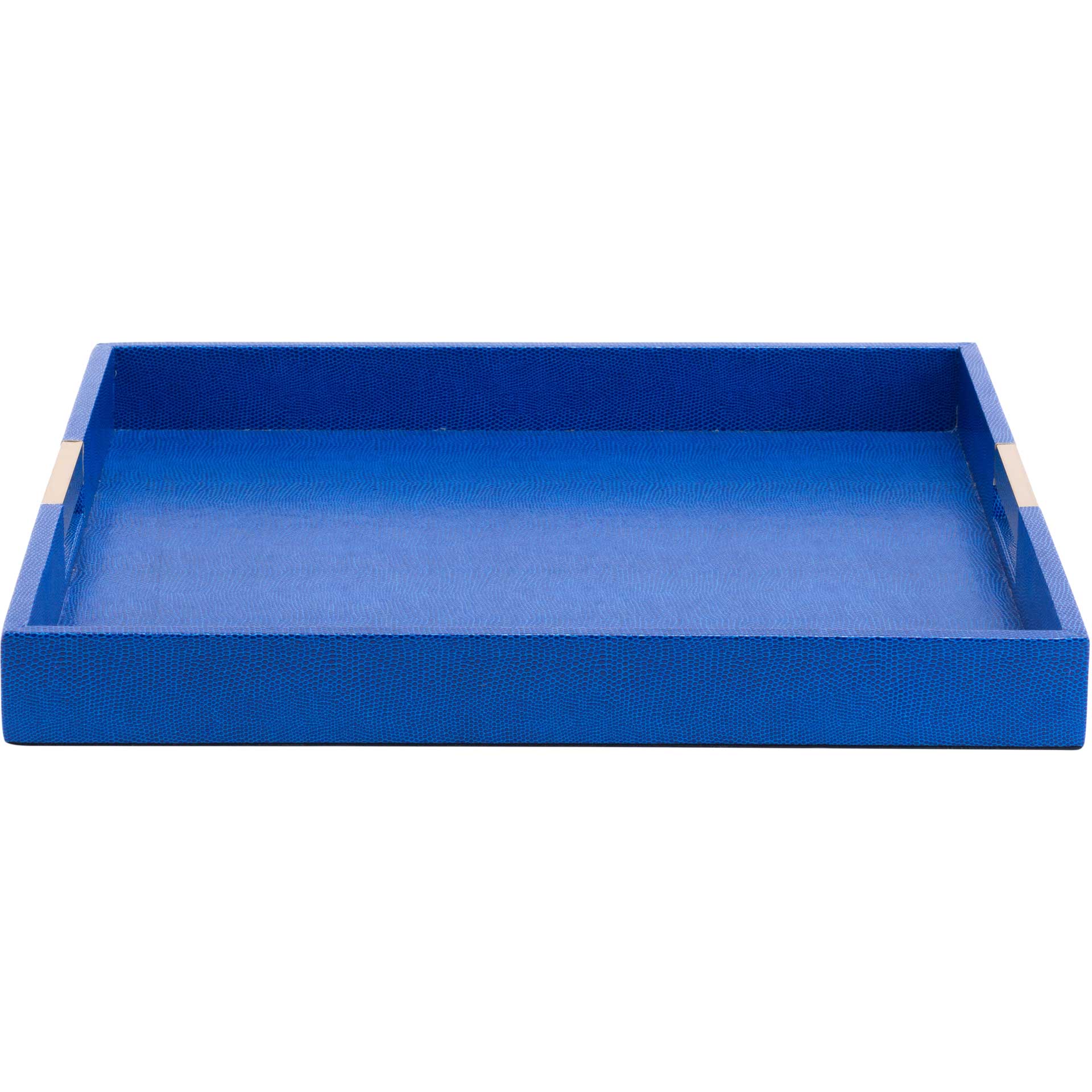 Camba Lizard Skin Tray Blue (Set of 3) - Image 4