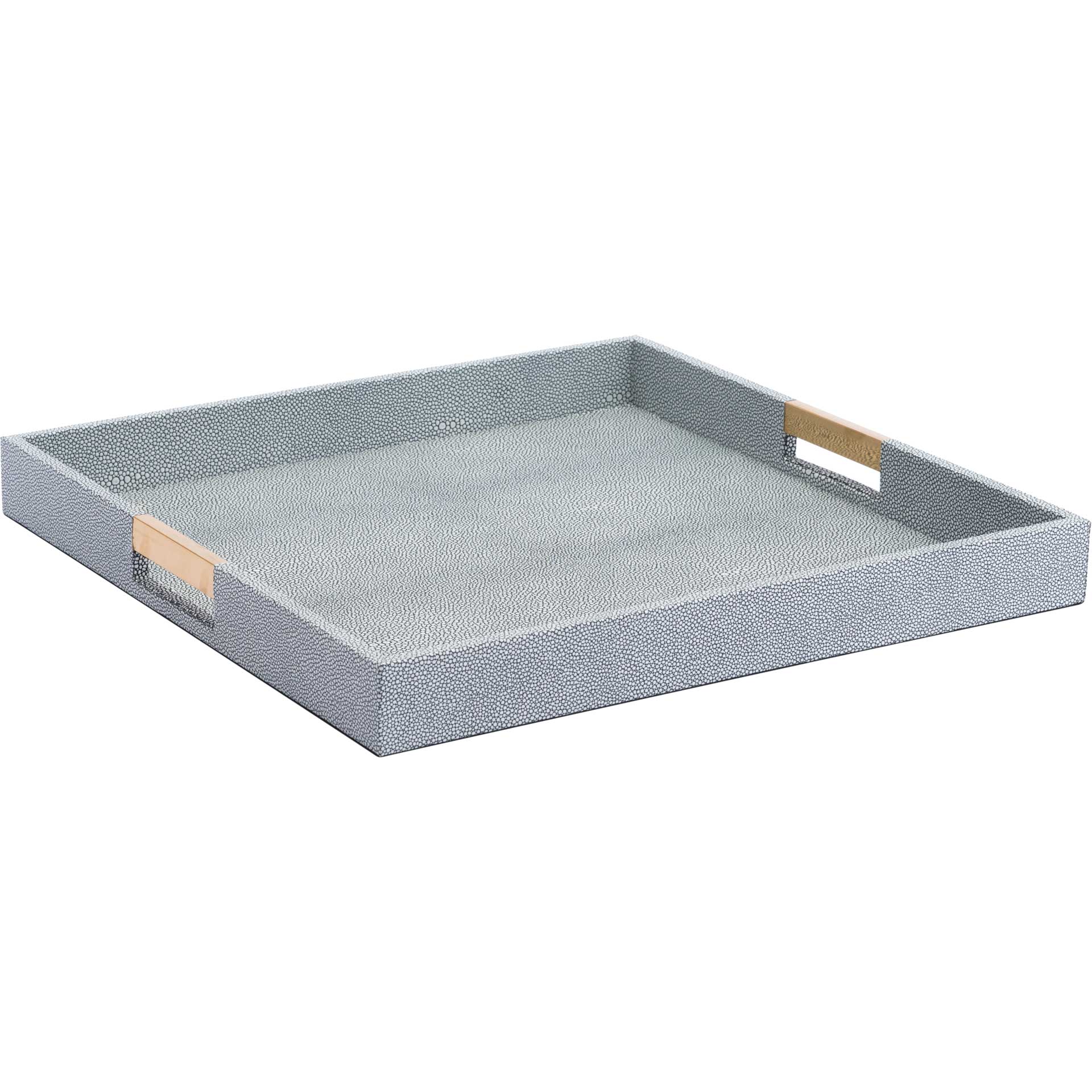 Camba Lizard Skin Tray Gray (Set of 3) - Image 3
