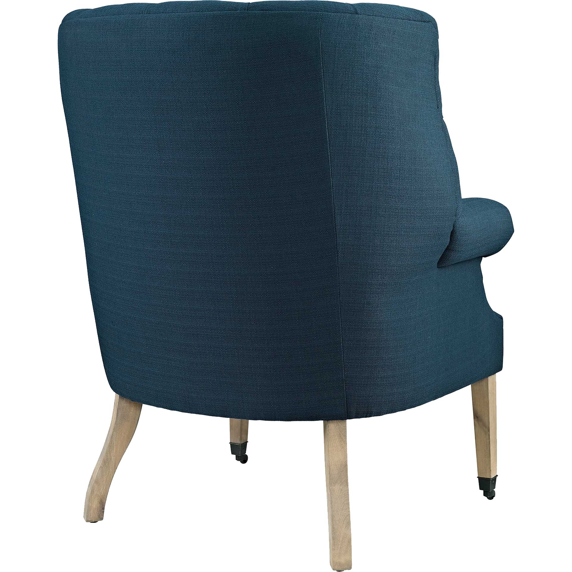 Camron Upholstered Fabric Lounge Chair Azure - Image 3