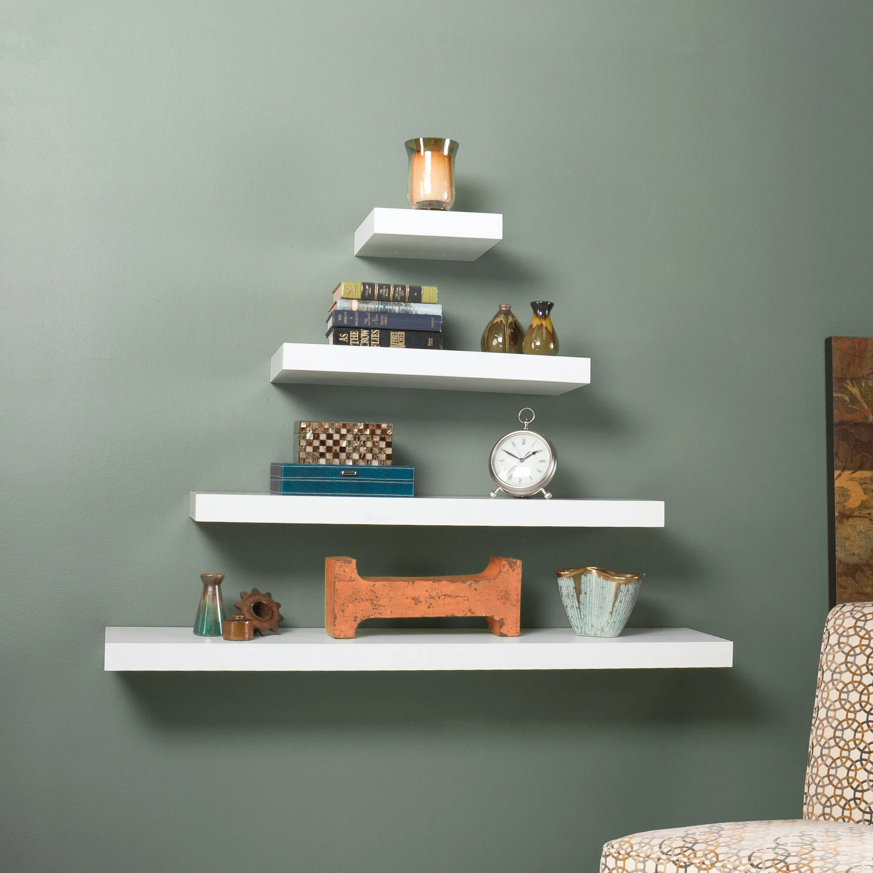 Cannes Floating Shelf White - Image 4