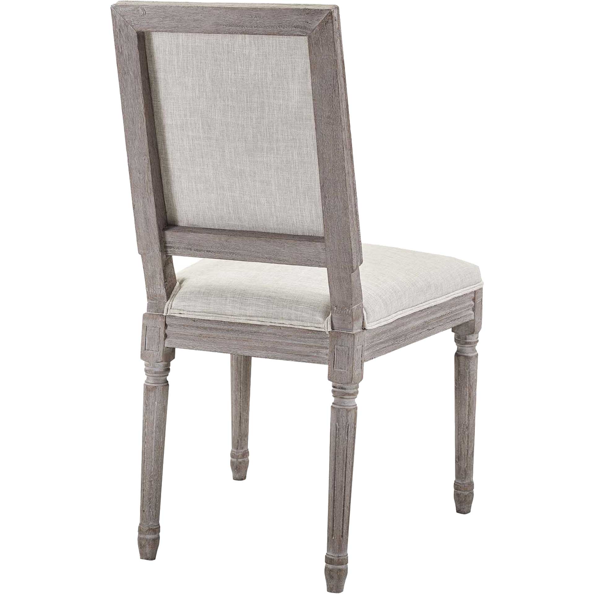 Canning Fabric Dining Side Chair Beige - Image 3