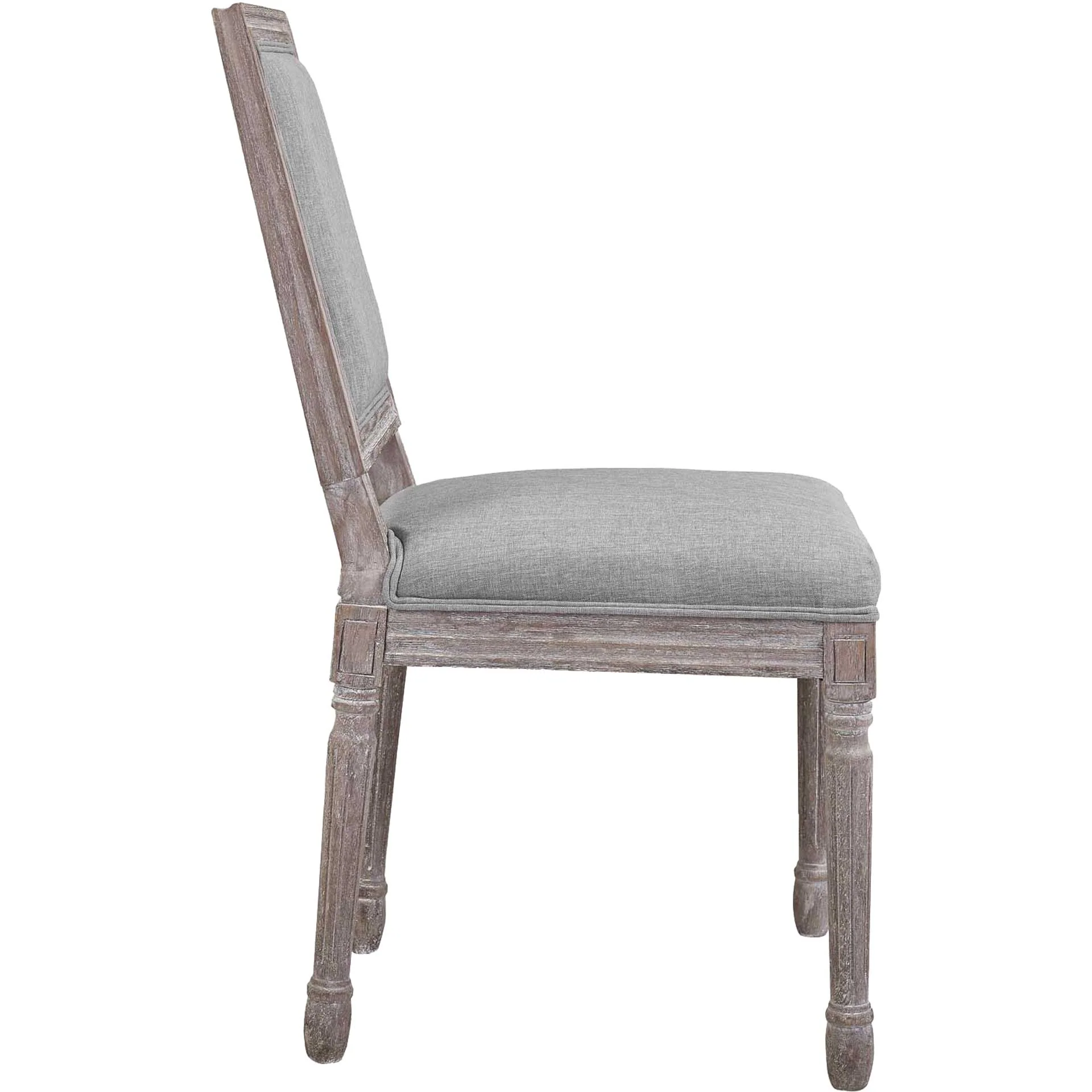 Canning Fabric Dining Side Chair Light Gray - Image 2