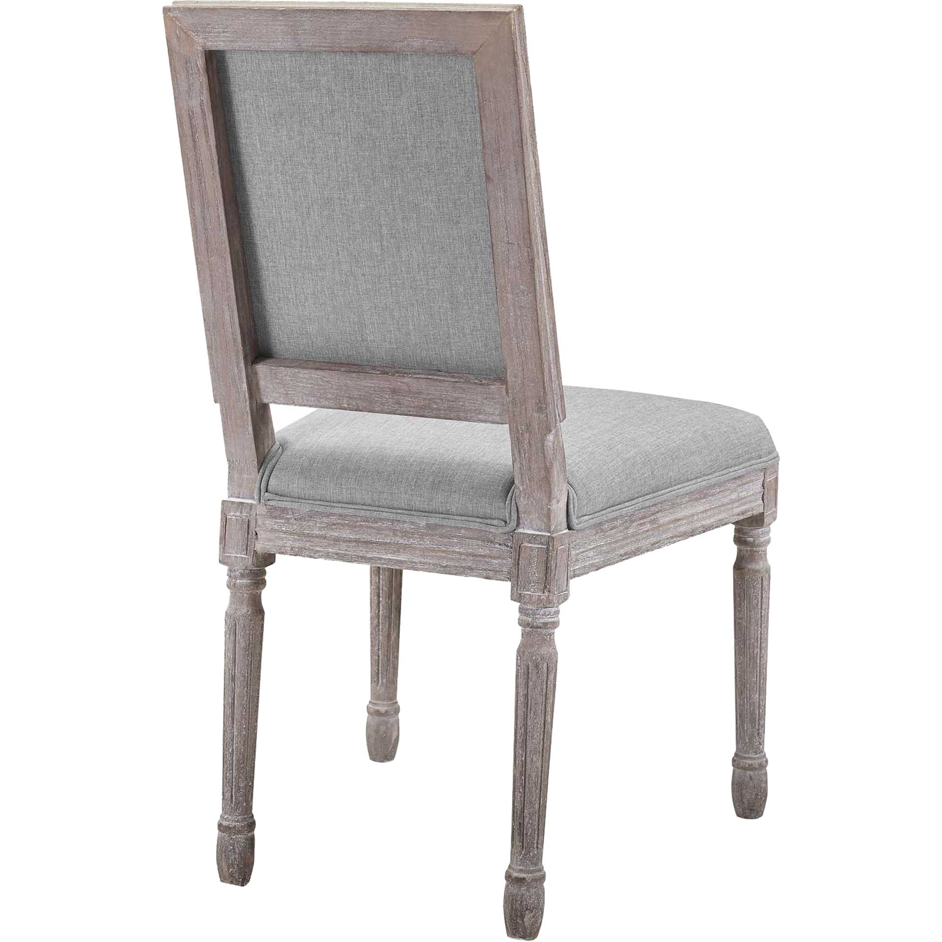 Canning Fabric Dining Side Chair Light Gray - Image 3