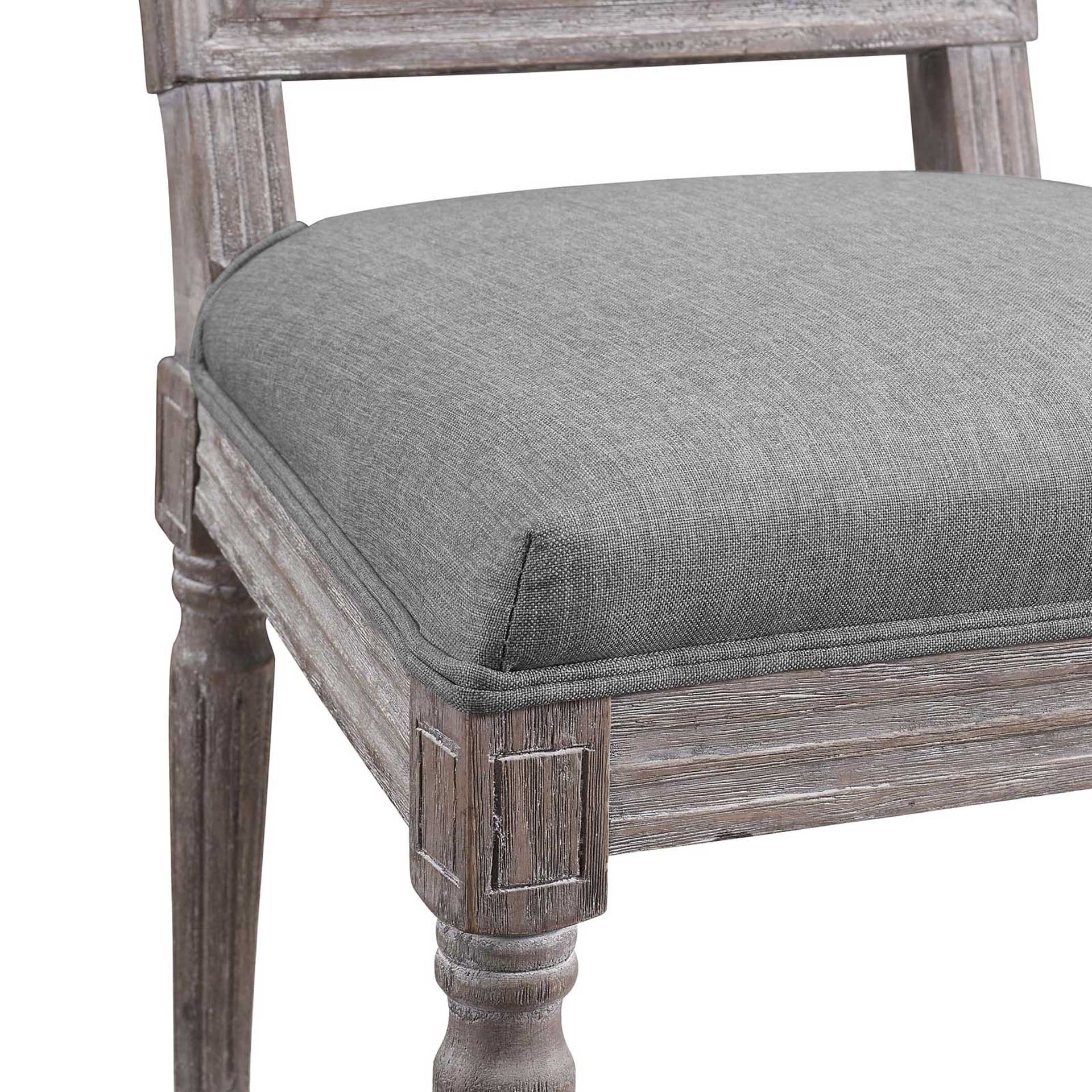Canning Fabric Dining Side Chair Light Gray - Image 4