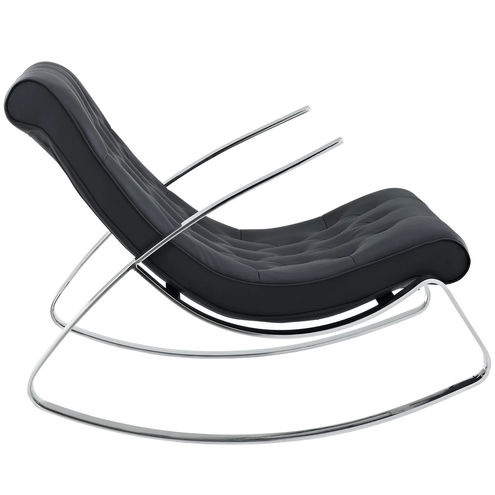 Canoa Rocking Chair Black - Image 2