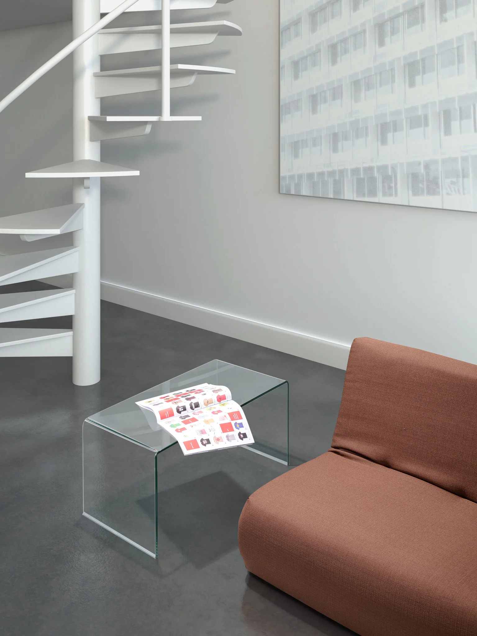 Canterbury Coffee Table Clear Glass - Image 4