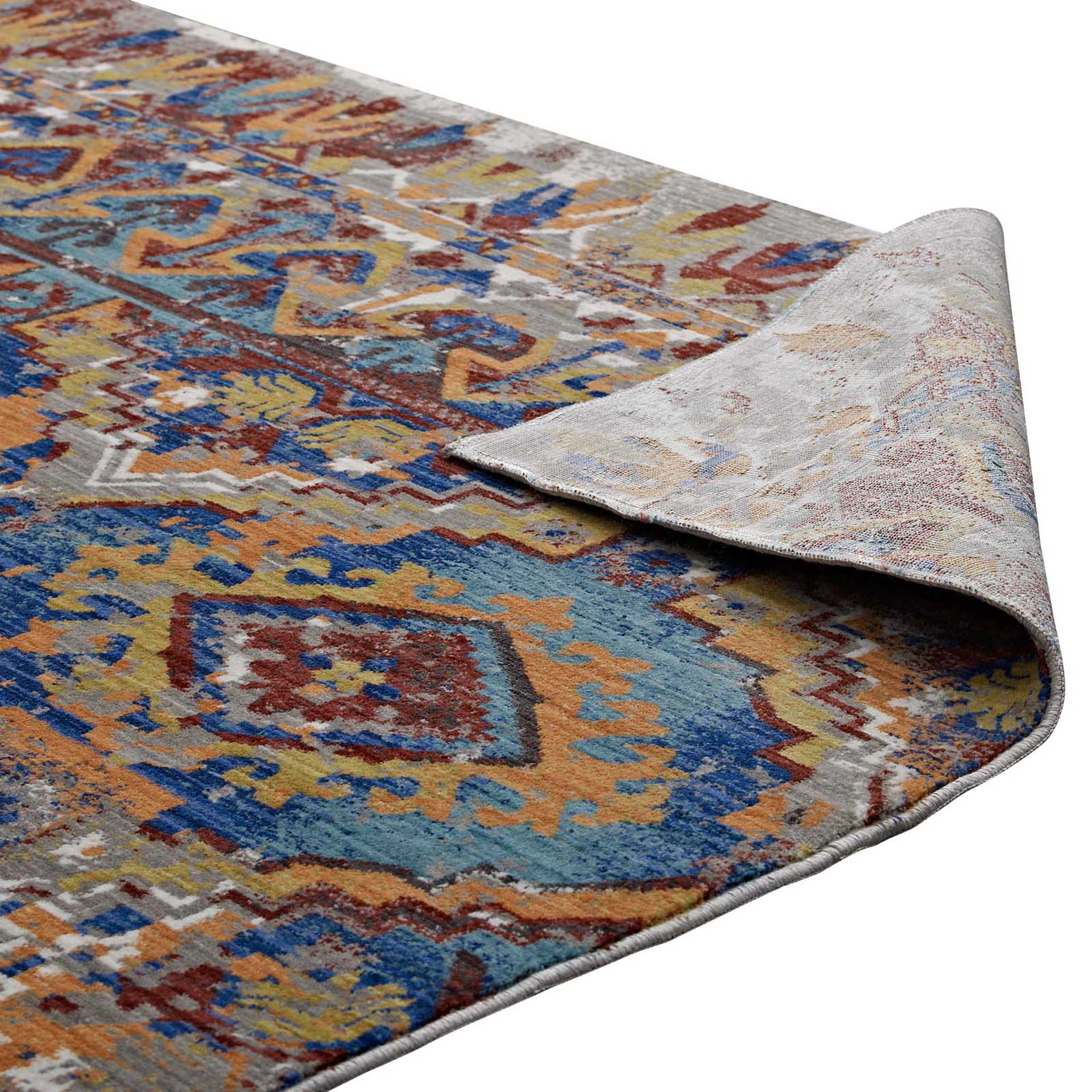 Canton Area Rug Multicolored - Image 4