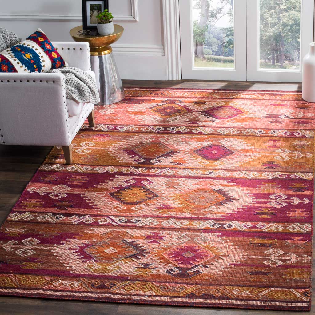 Canyon Pink/Red Area Rug - Image 6