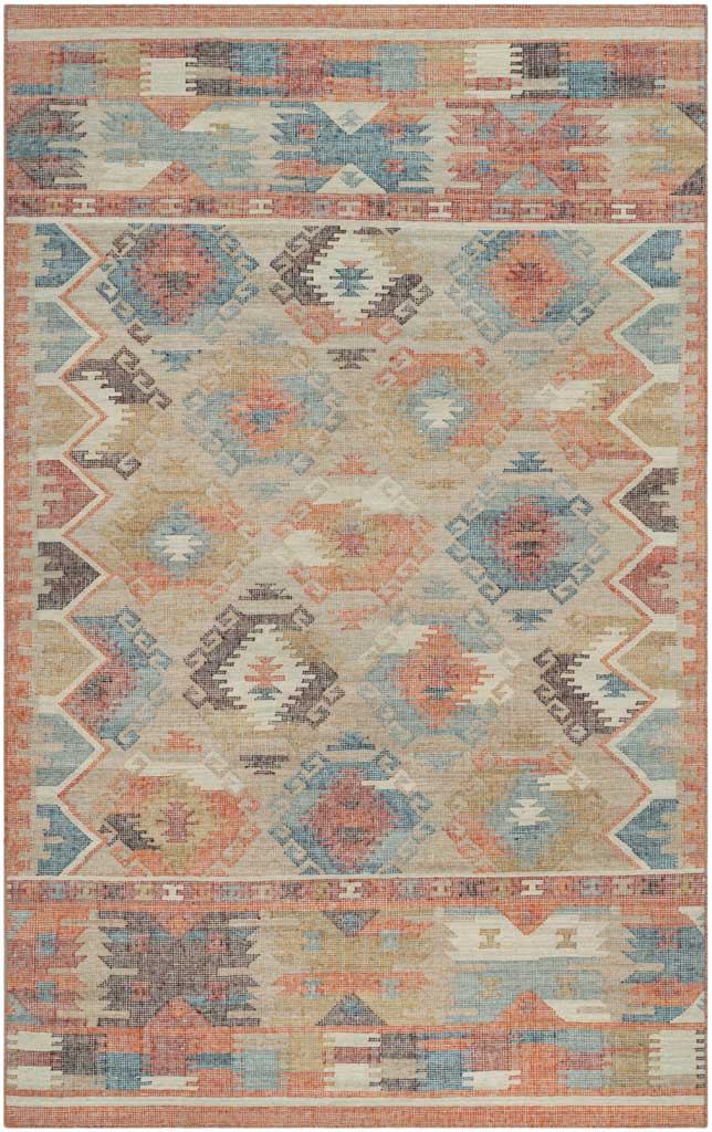 Canyon Red/Blue/Multi Area Rug - Image 2