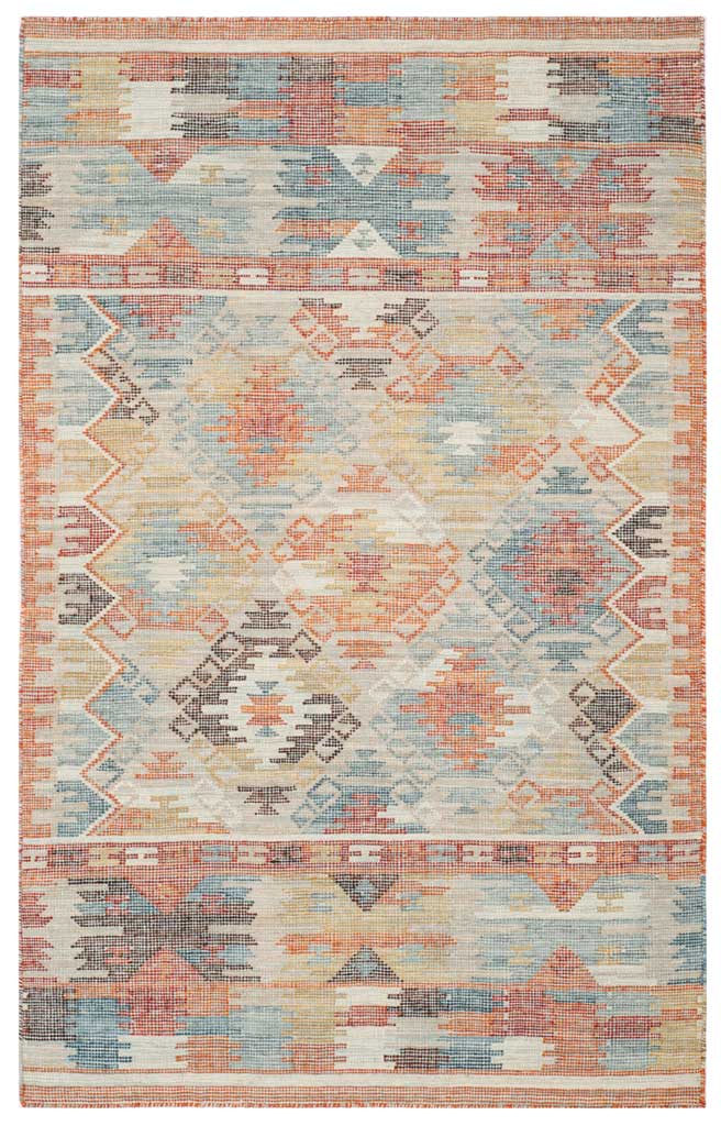 Canyon Red/Blue/Multi Area Rug - Image 3