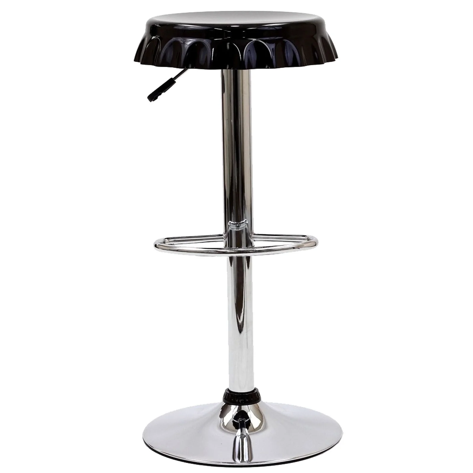 Cap Bar Stool Black - Image 2