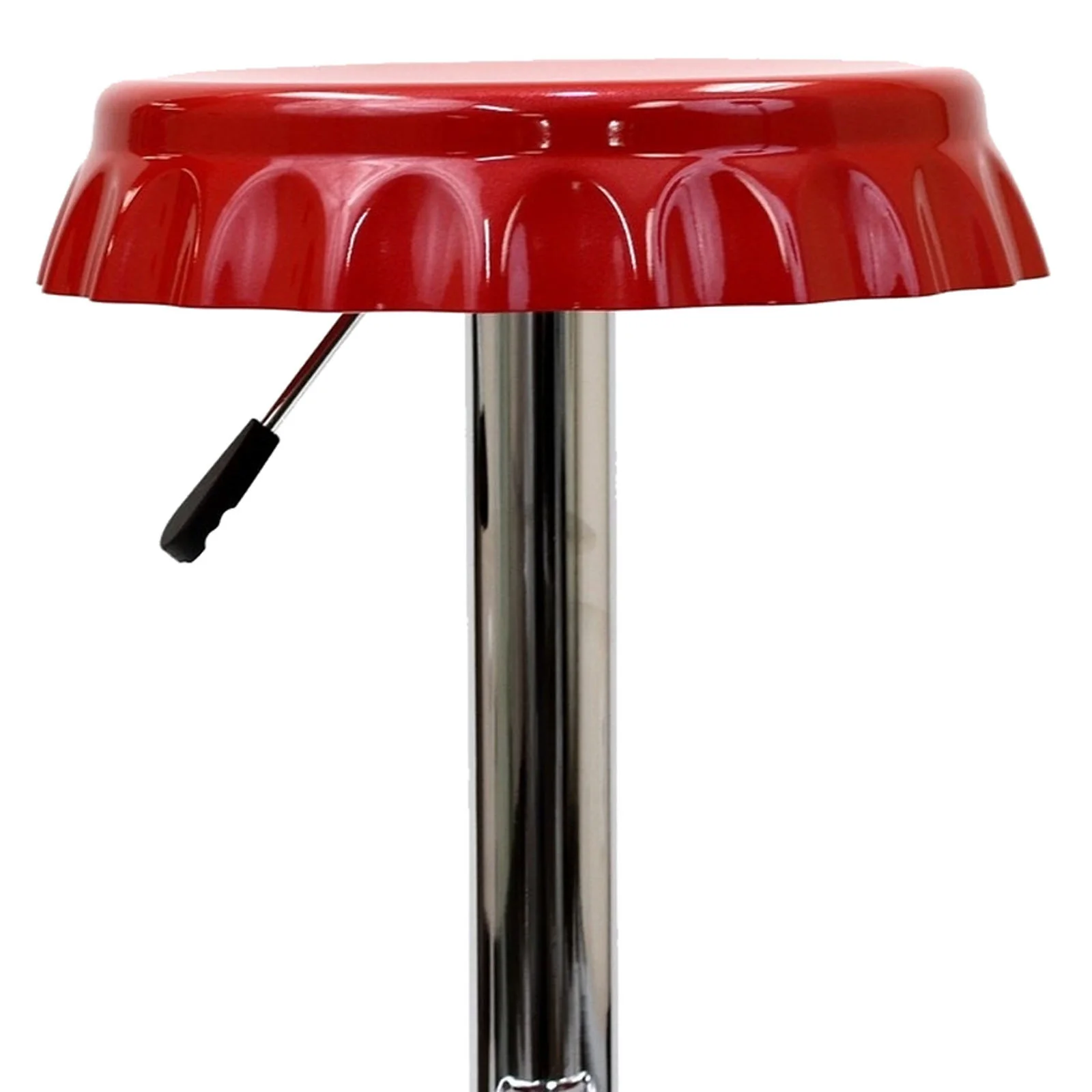 Cap Bar Stool Red - Image 4