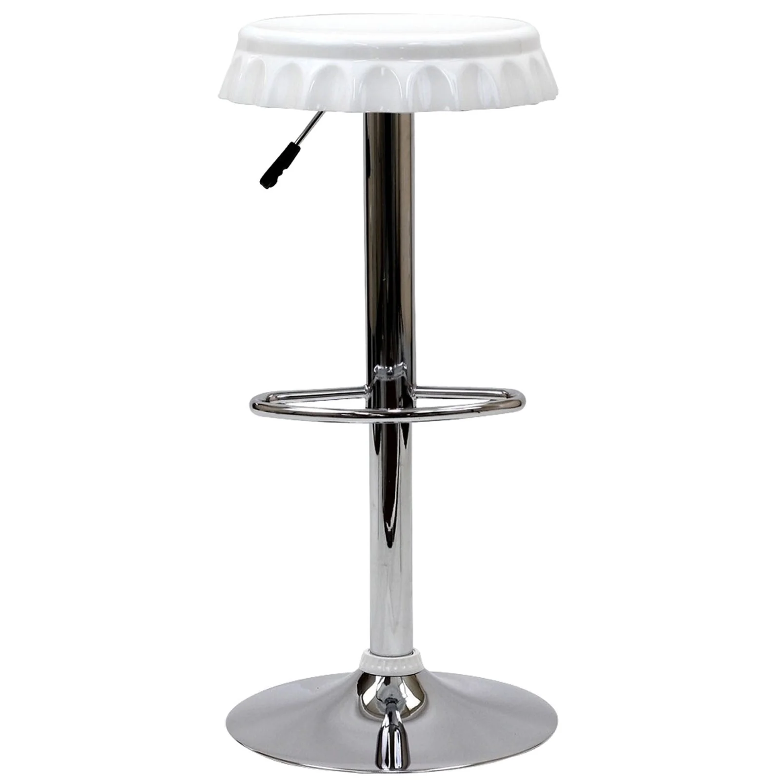 Cap Bar Stool White - Image 2