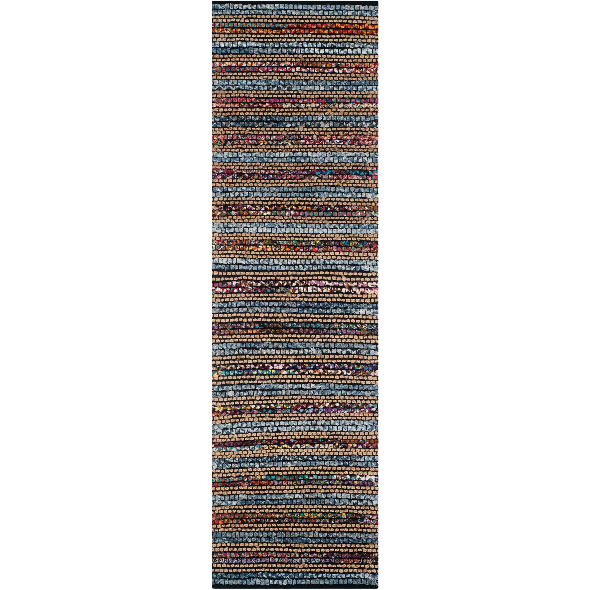 Cape Cod Blue/Multi Runner Rug