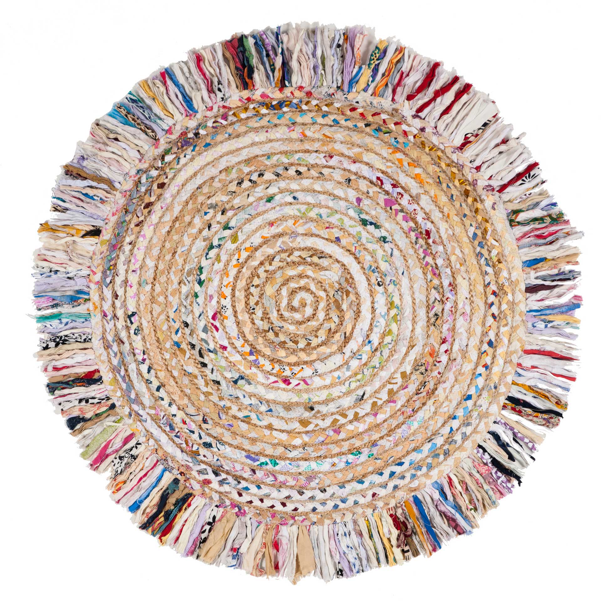 Cape Cod Ivory/Multi Round Rug - Image 3
