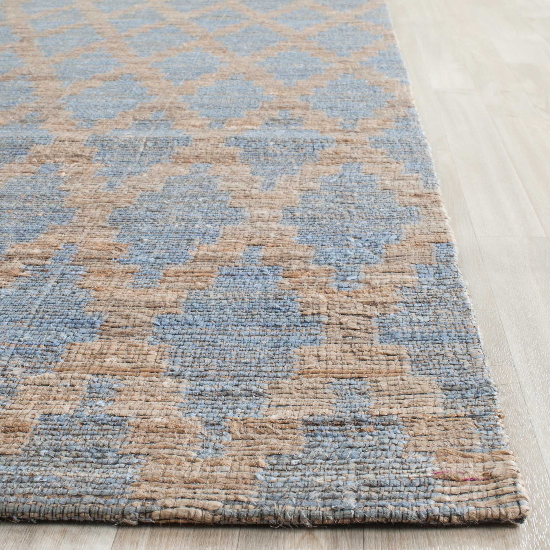 Cape Cod Light Blue/Gold Area Rug - Image 6