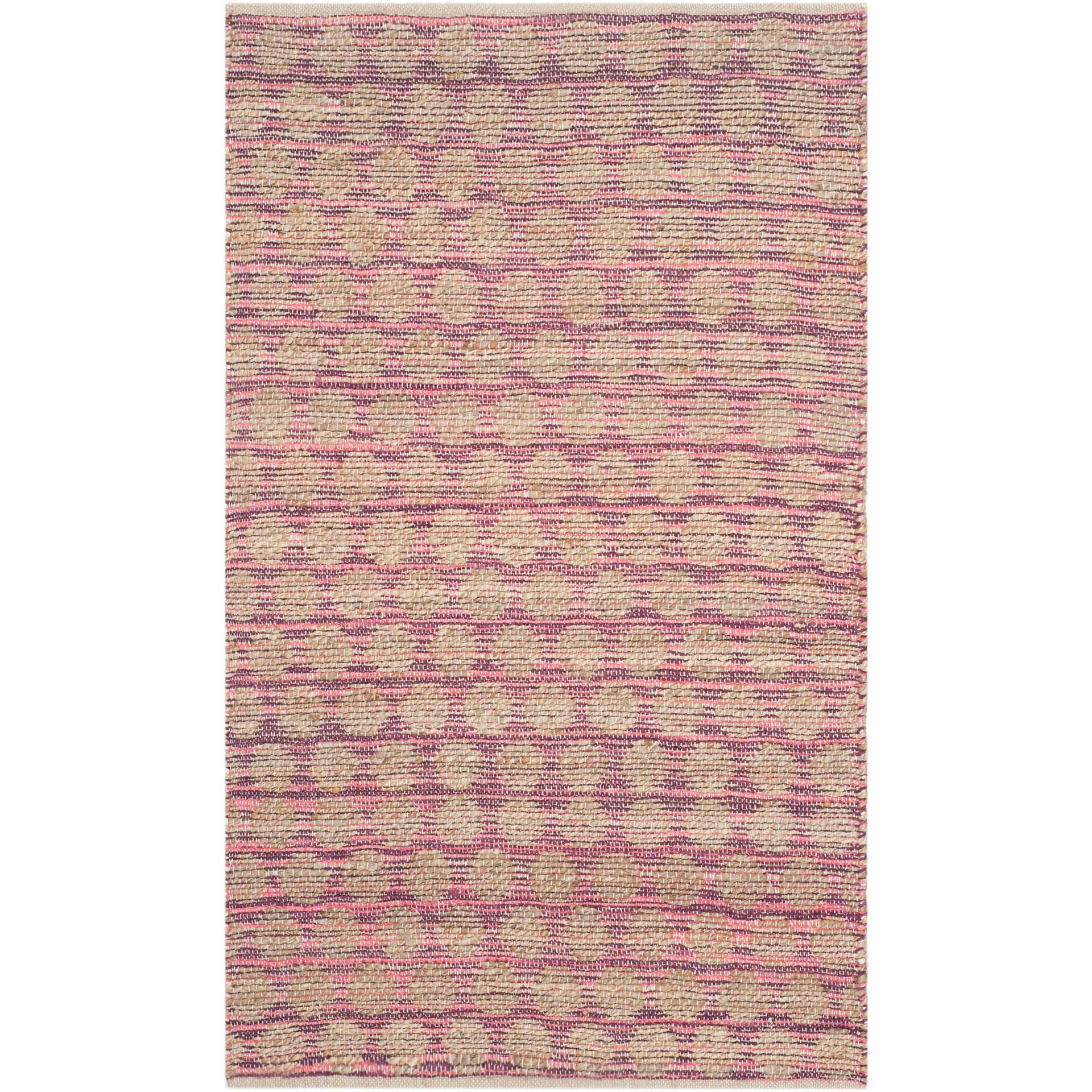 Cape Cod Maroon/Natural Area Rug - Image 3